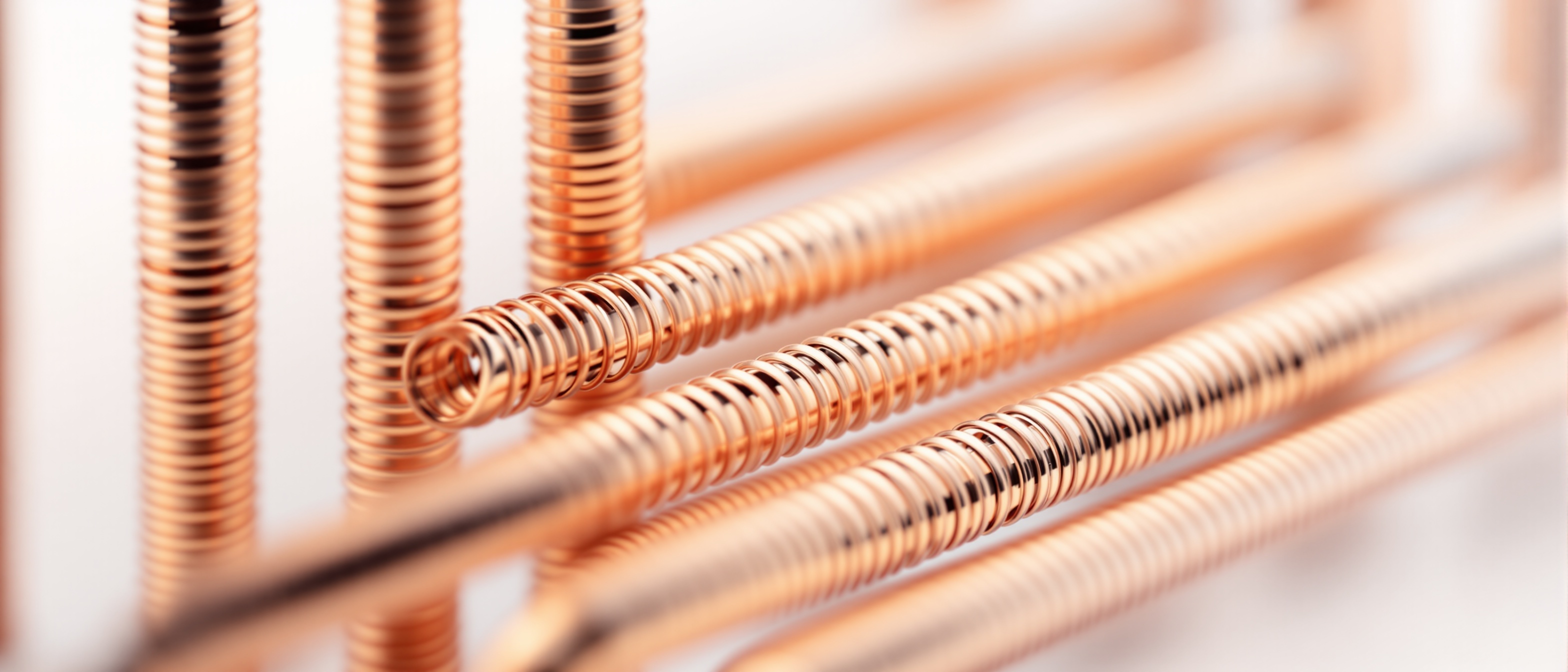 AC Copper Coil Close-up