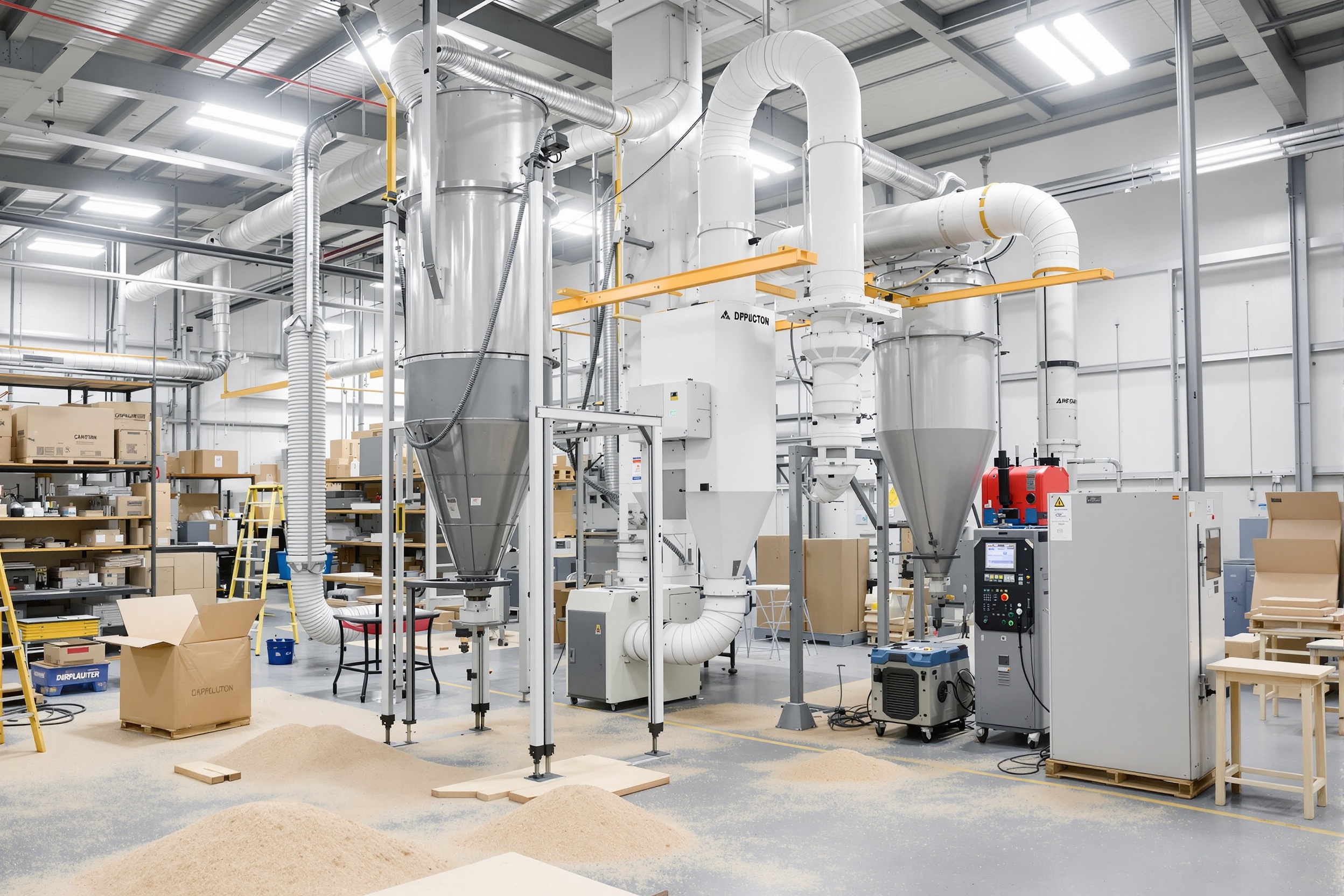 Деревообработка - применение фильтровальных мешков для аспирации FilterFlow на производстве