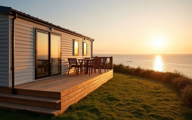 Well-maintained static caravan — the best place to advertise your holiday home