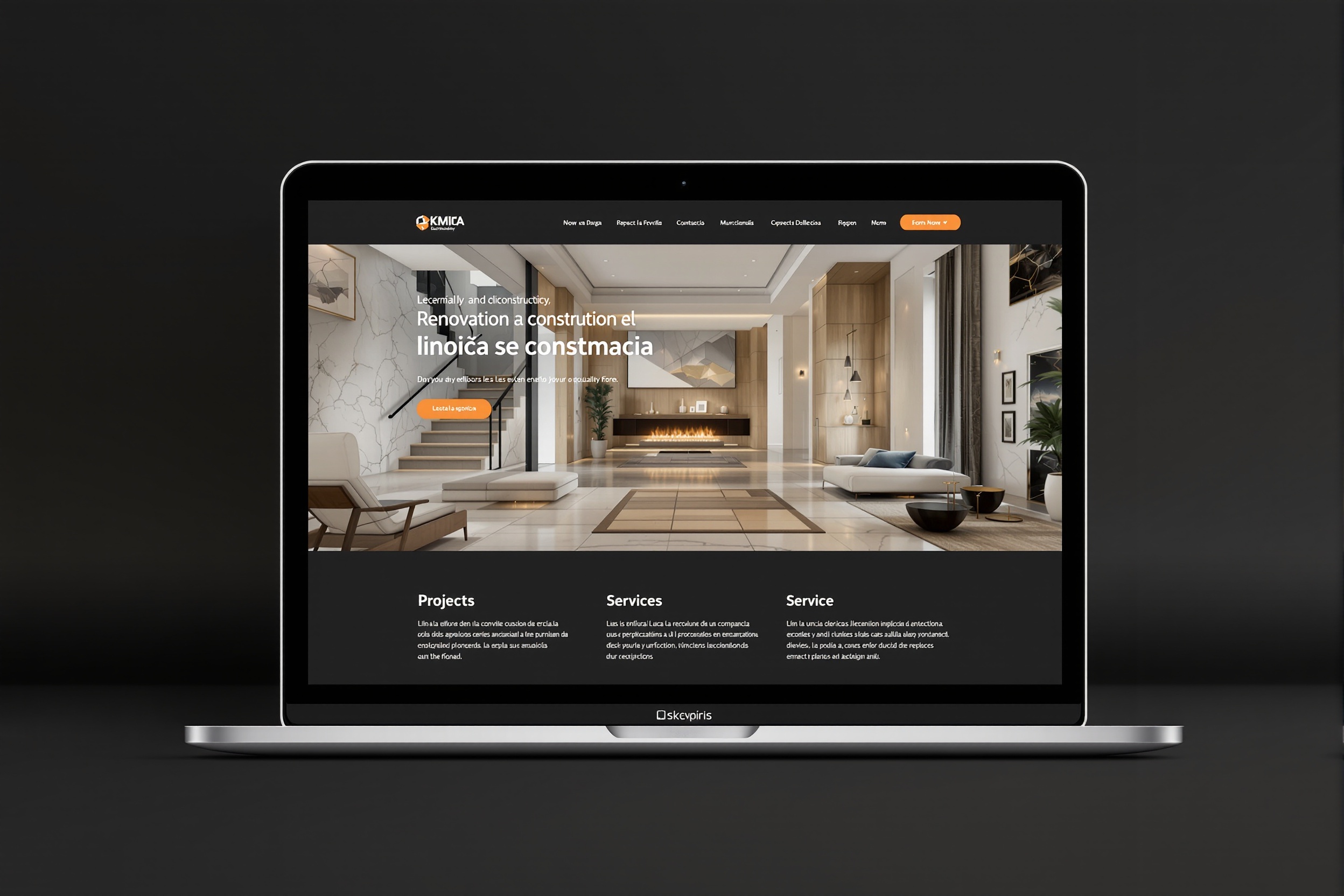 Diseño web para Construcción & Reformas — proyecto Marquina Reformas · Stravix Agency