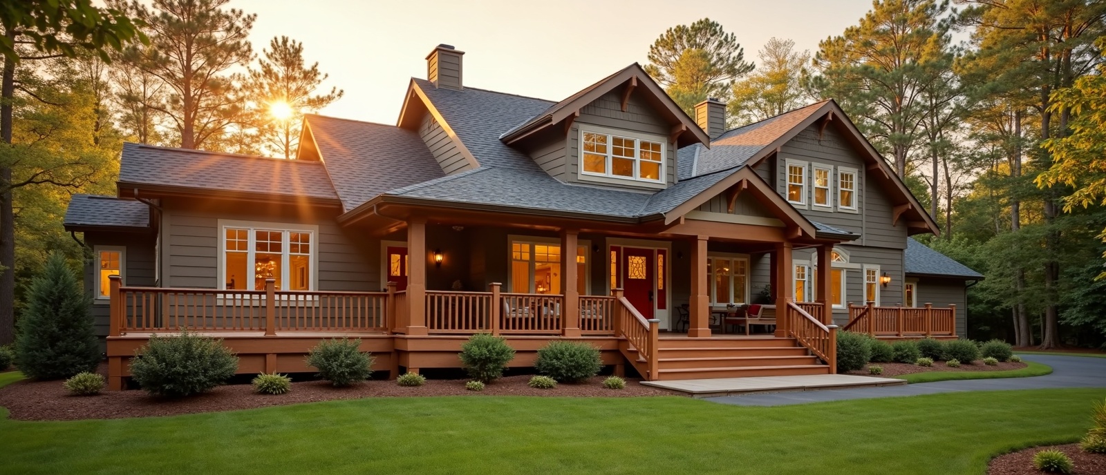 Completed home improvement project