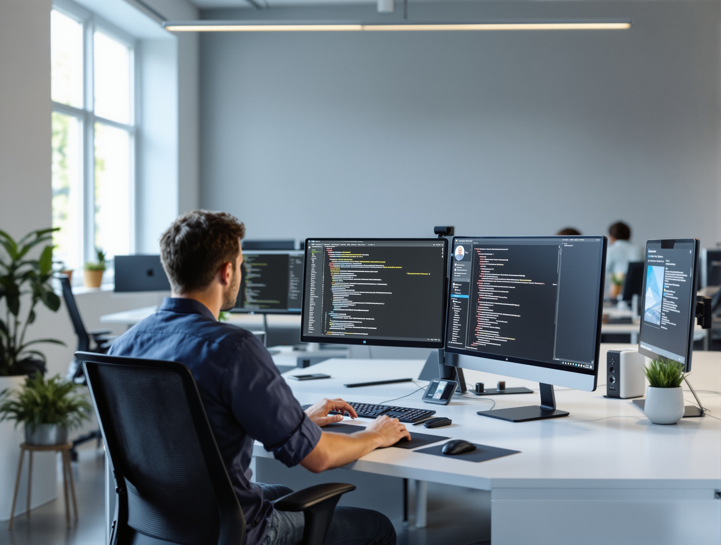 iOS development workspace