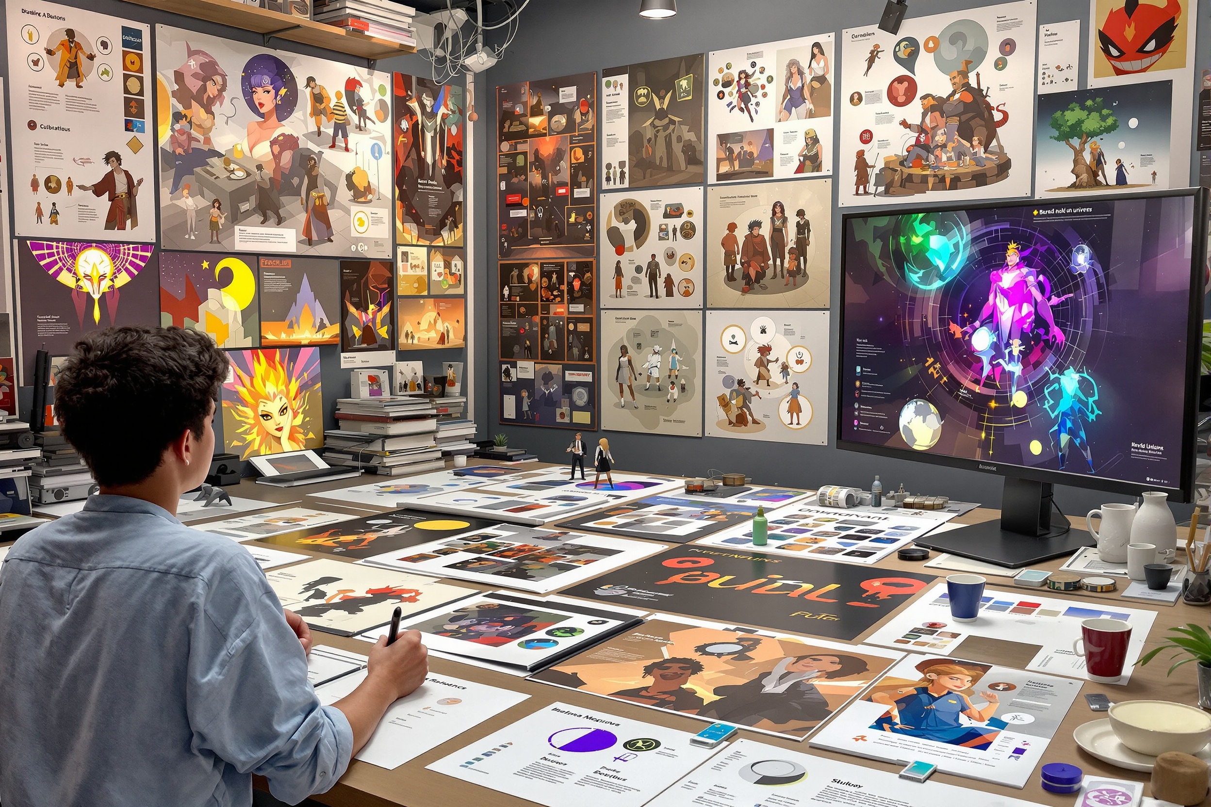 Narrative-driven brand storytelling ecosystem