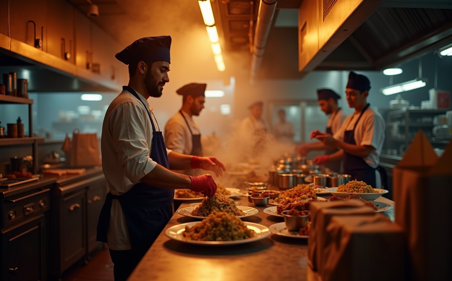 Cuisine professionnelle restaurant REGALIOUS