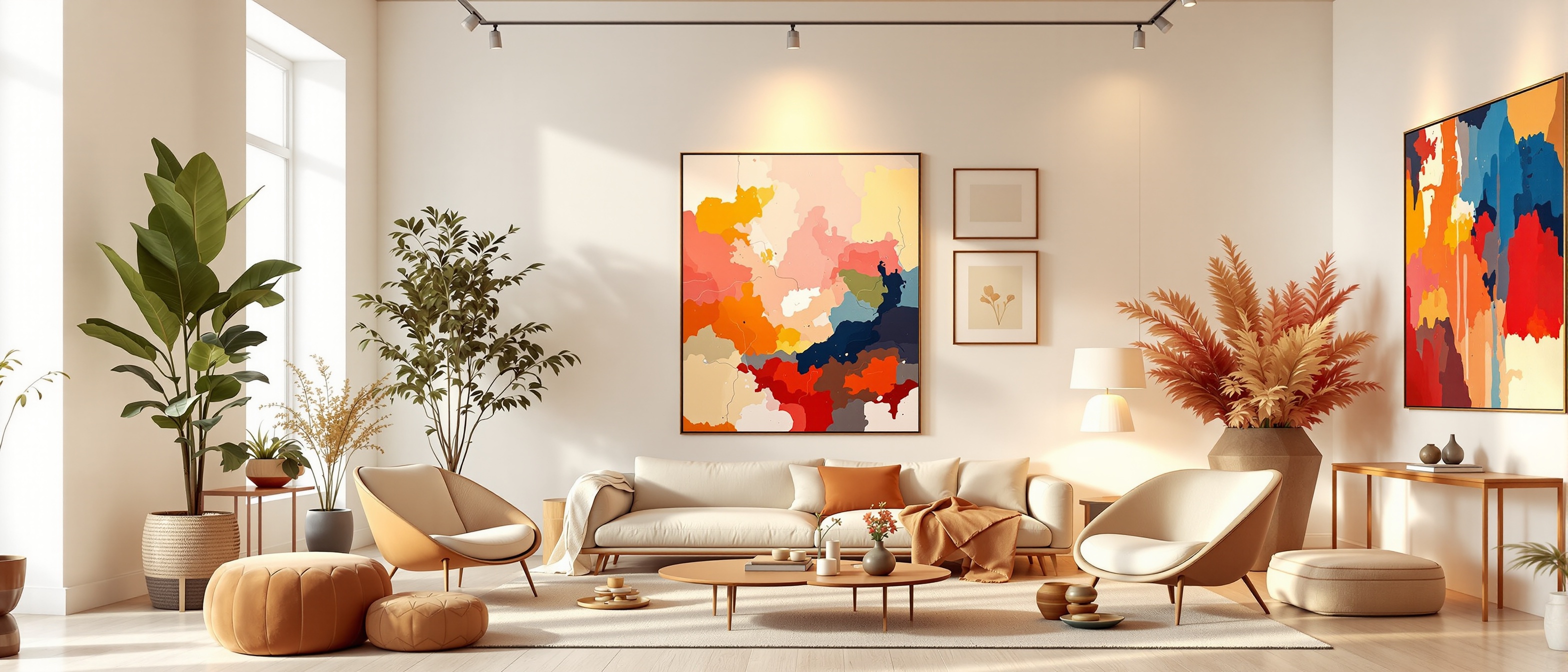 Art studio interior