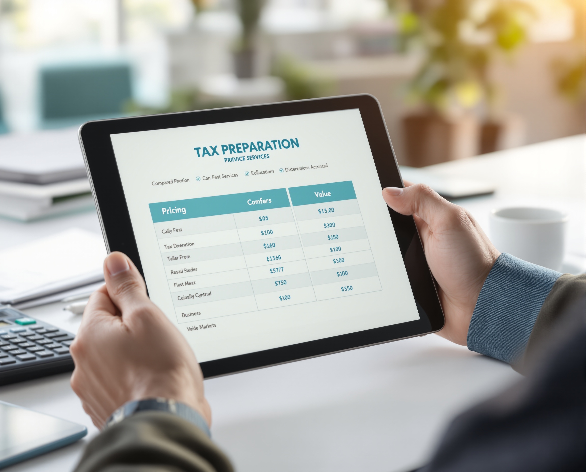 compare-tax-preparation-pricing-el-paso-tx