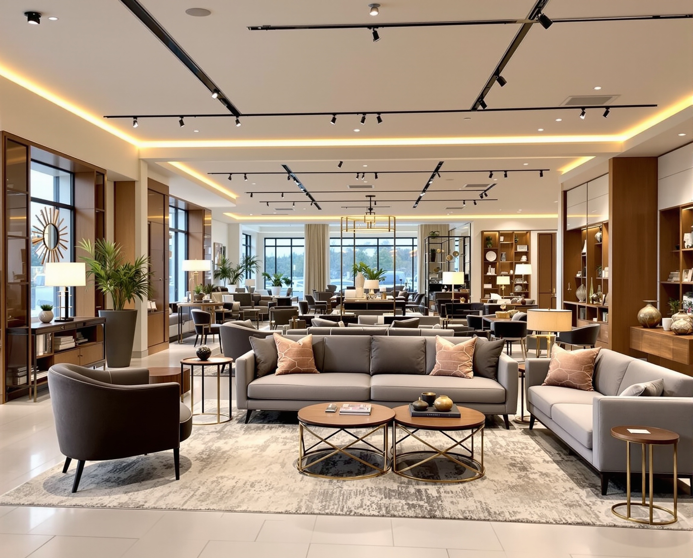 Eclectic Home furniture showroom Las Vegas