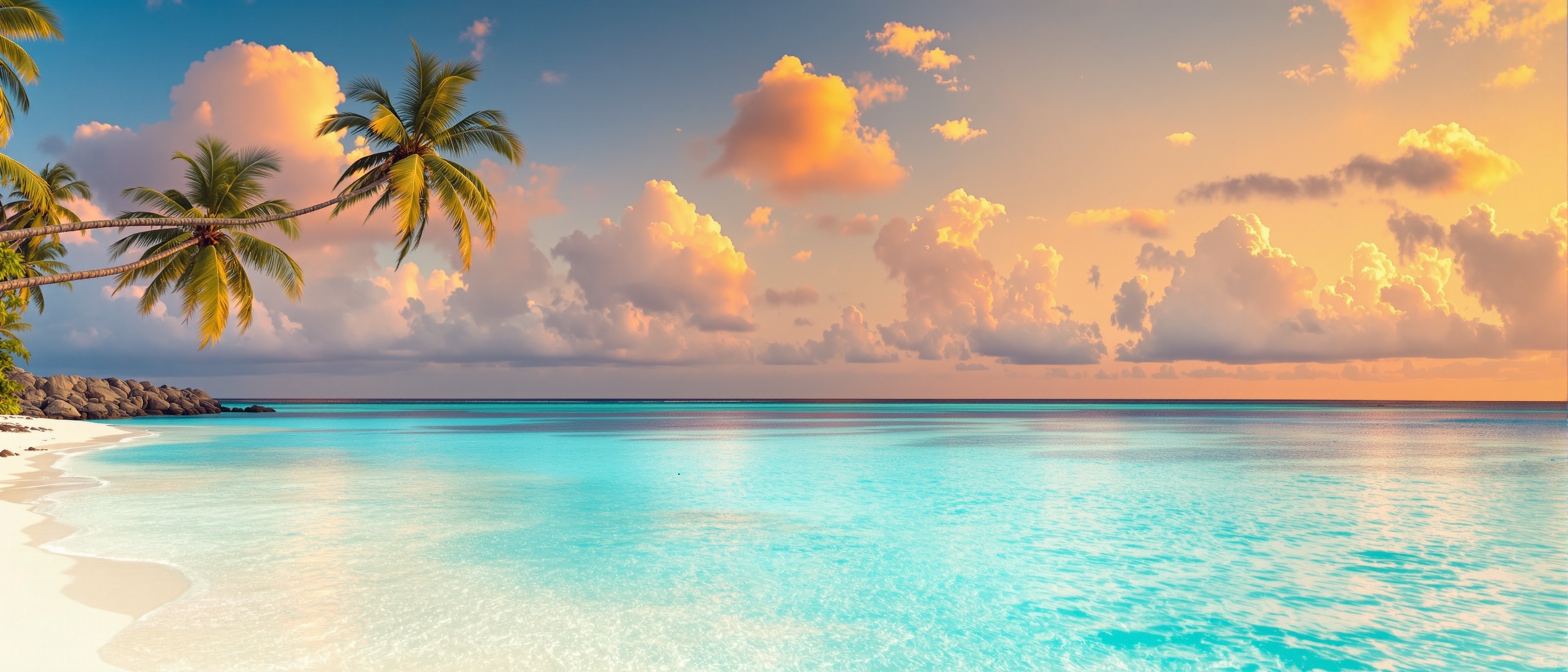 Tropical beach paradise