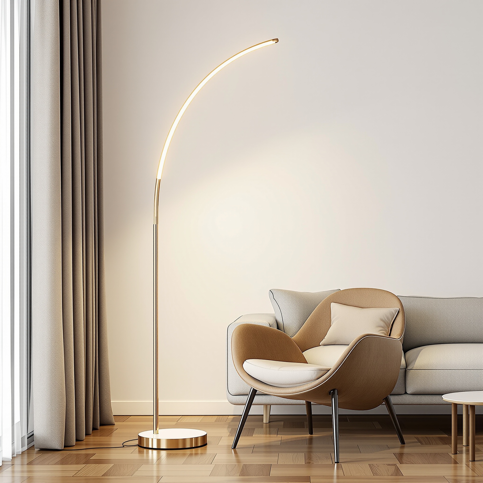 Brightech Sparq LED Arc Floor Lamp