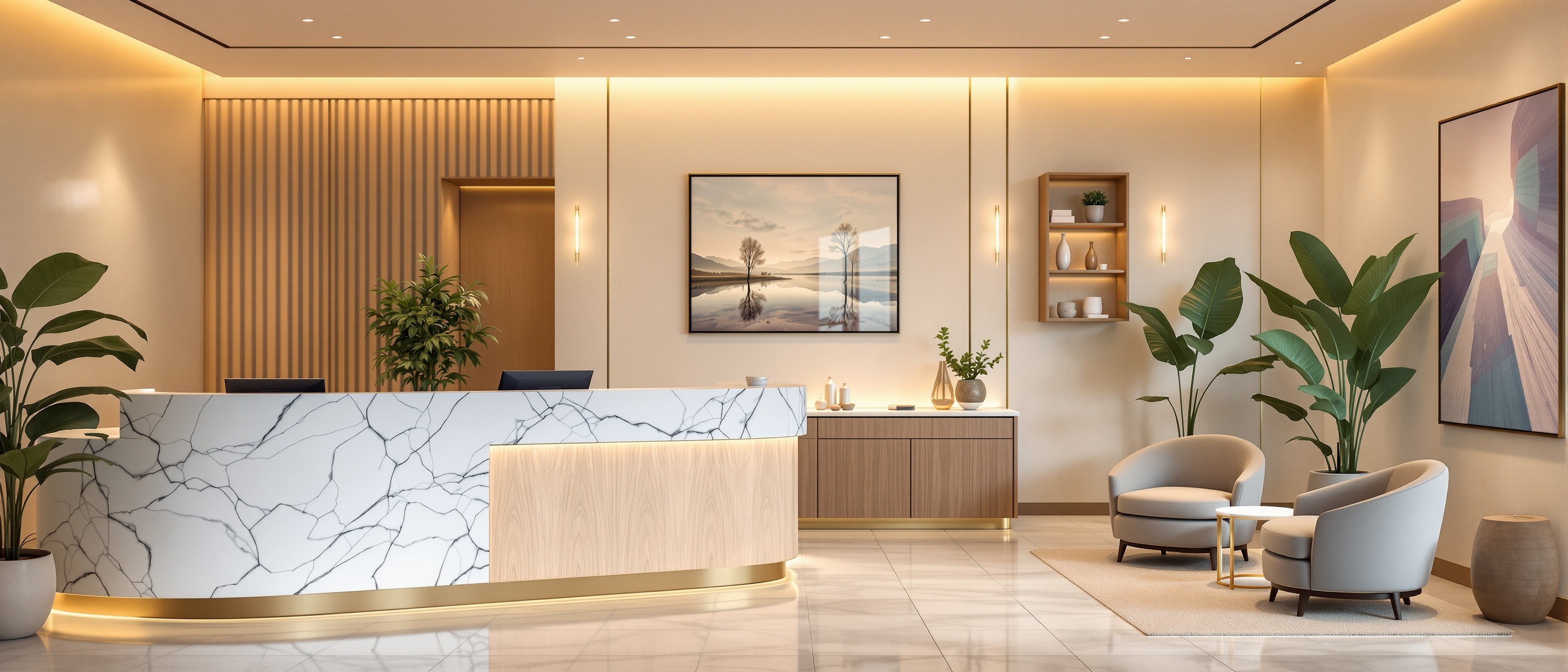 New Existence Recovery welcoming reception area Huntington Beach