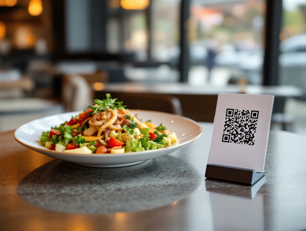 QR ile Temassız Sipariş