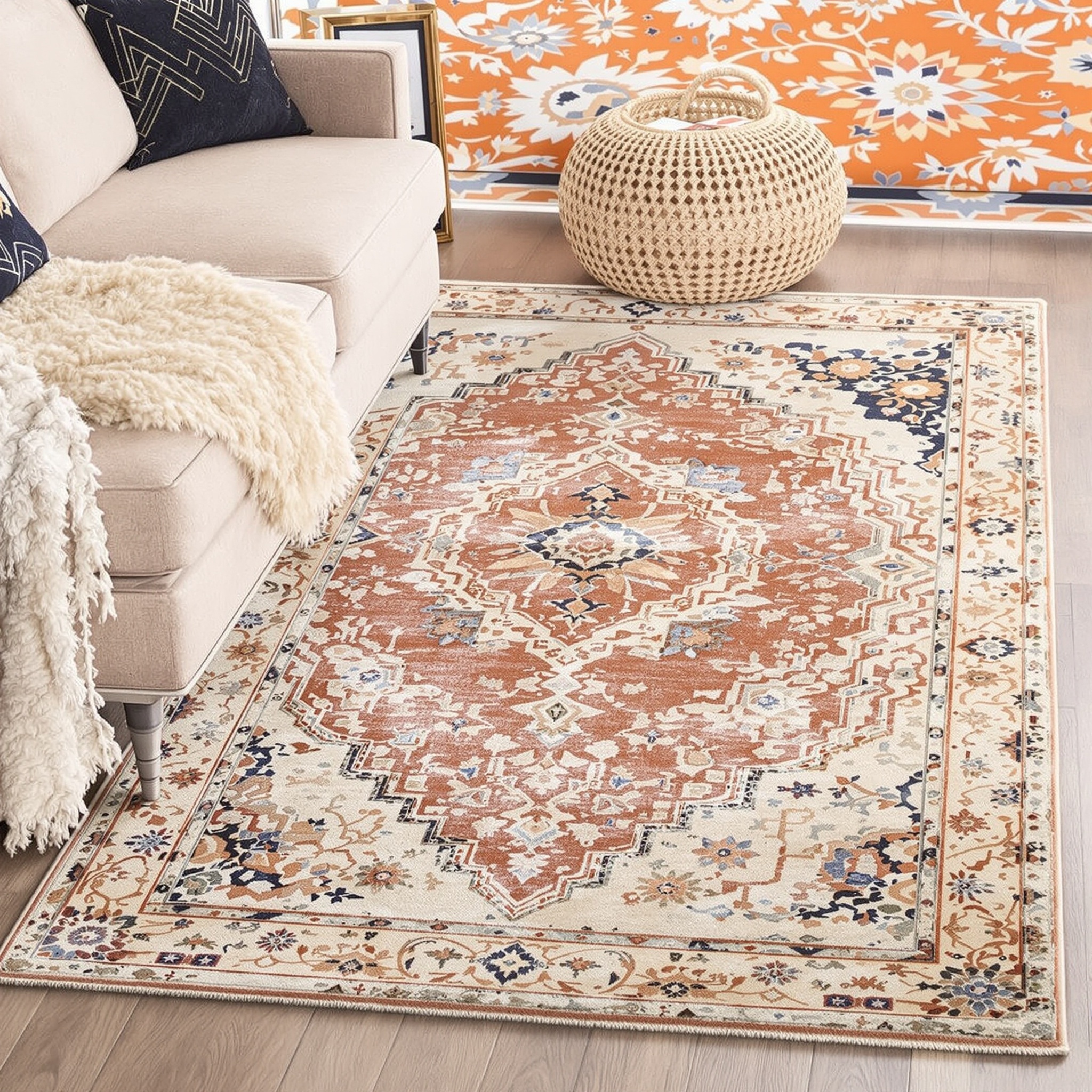 Artistic Weavers Odessa Vintage Rug 5×8 Artistic Weavers Odessa Vintage Rug 5×8