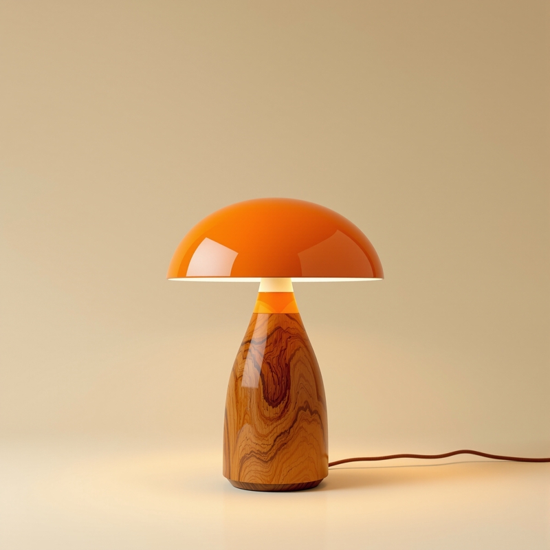 Mid-Century Masa Lambası