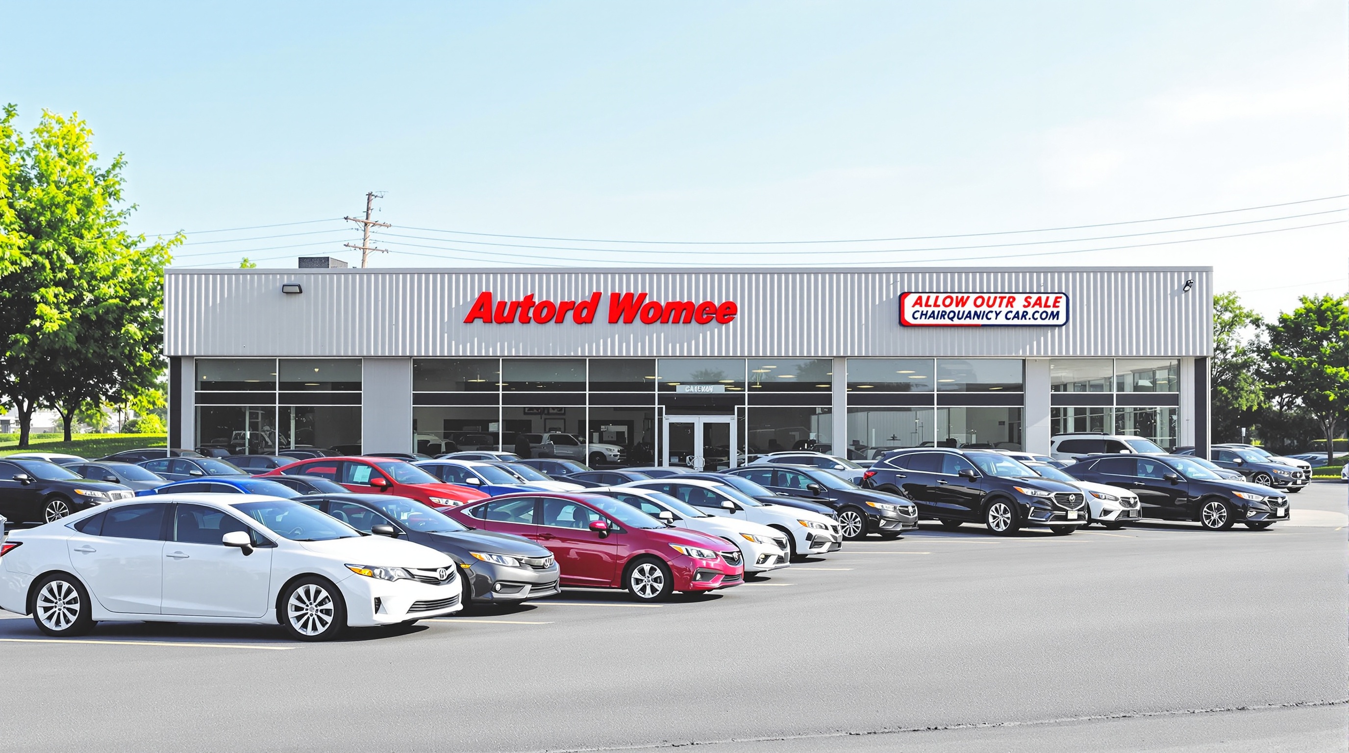 Used Cars Background