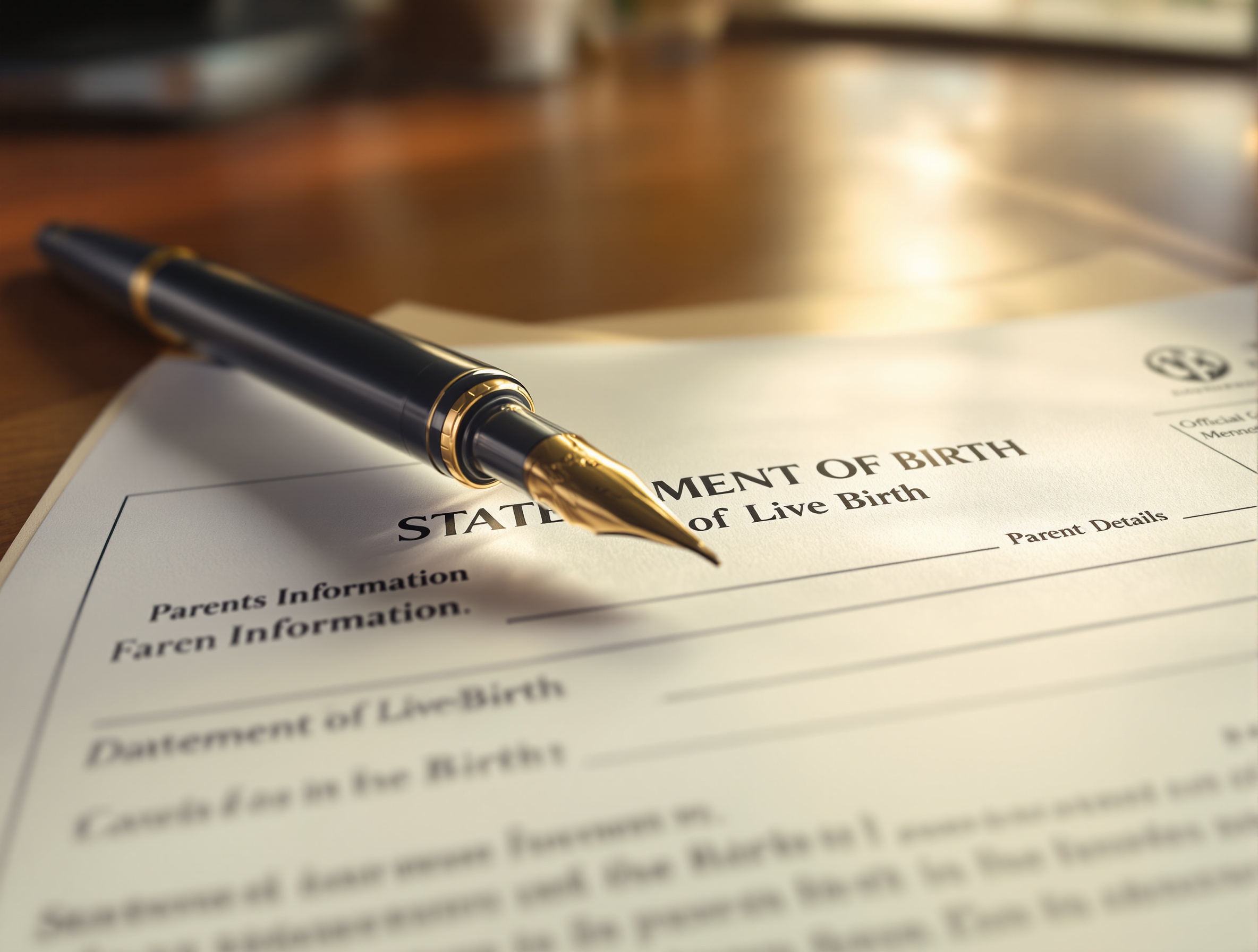 Birth Certificate and Legal Documentation