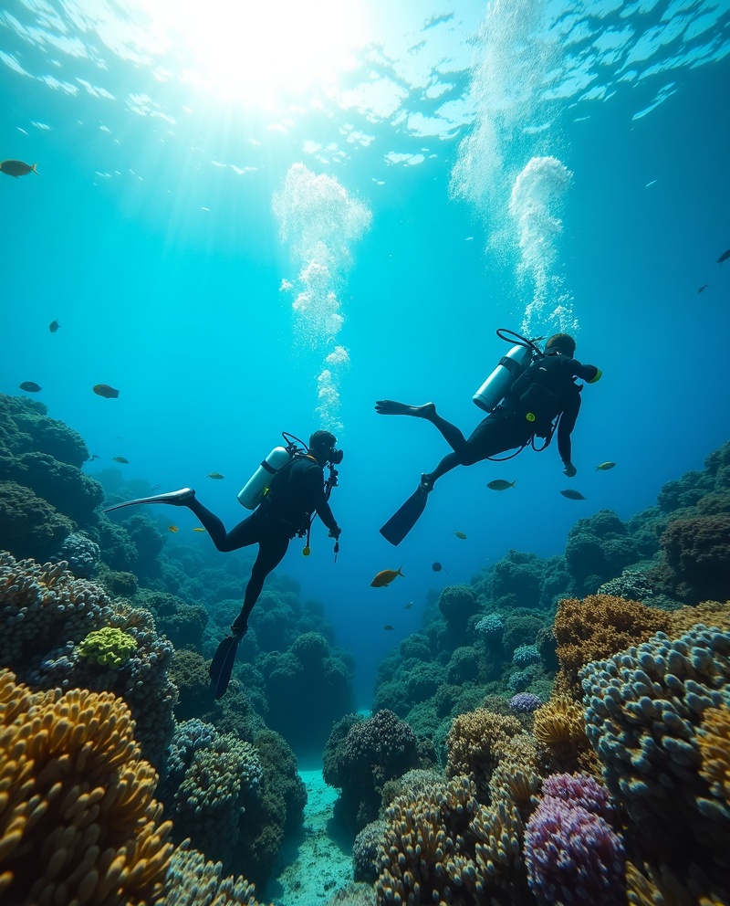 Diving at the Great Barrier Reef