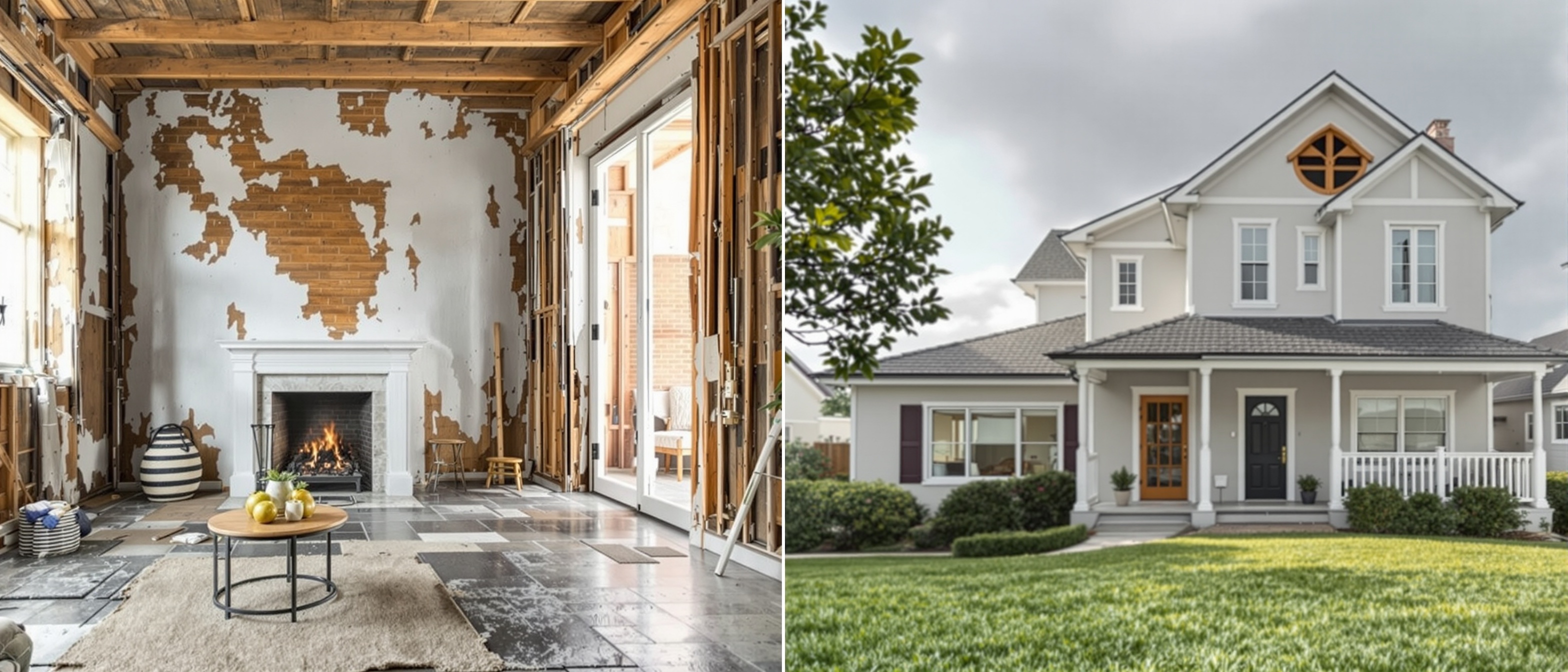 Hard money to DSCR loan transition - property transformation