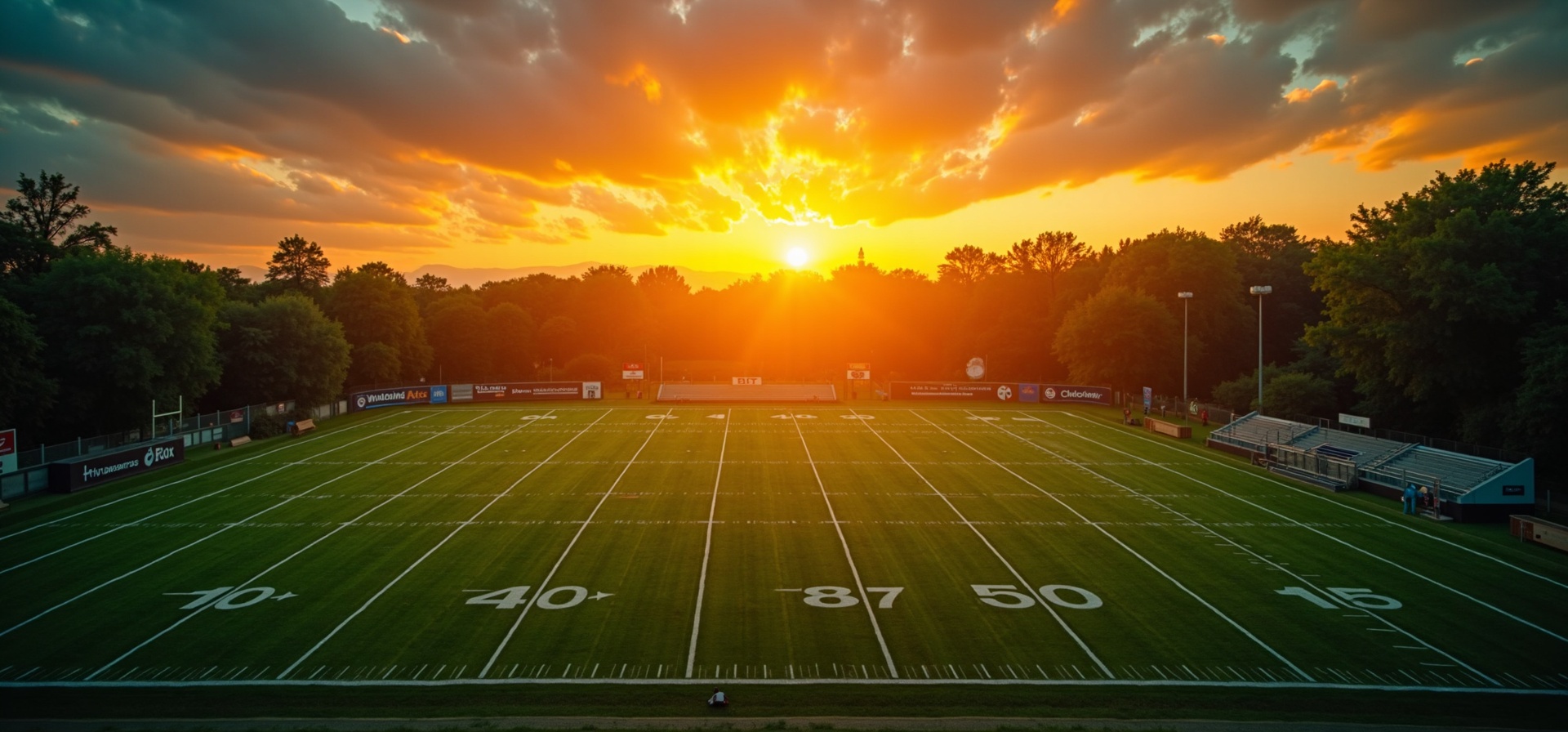Football field registration