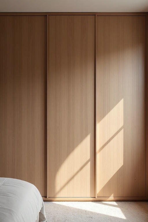 Custom wardrobe installation