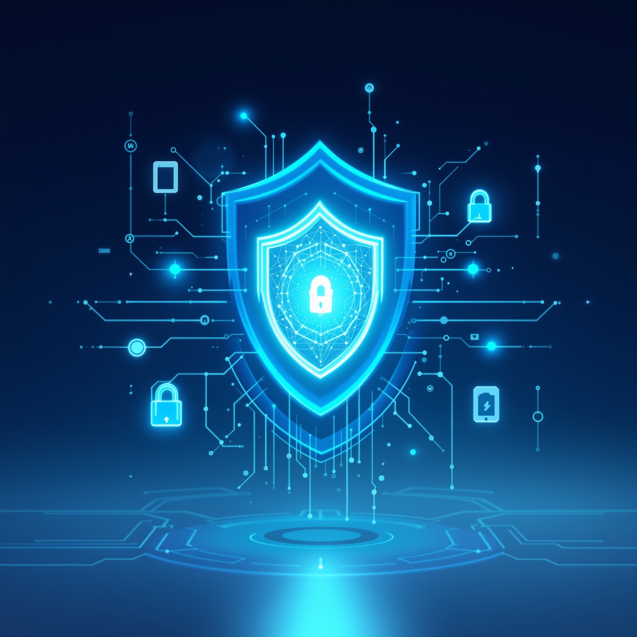 Digital Security Concept