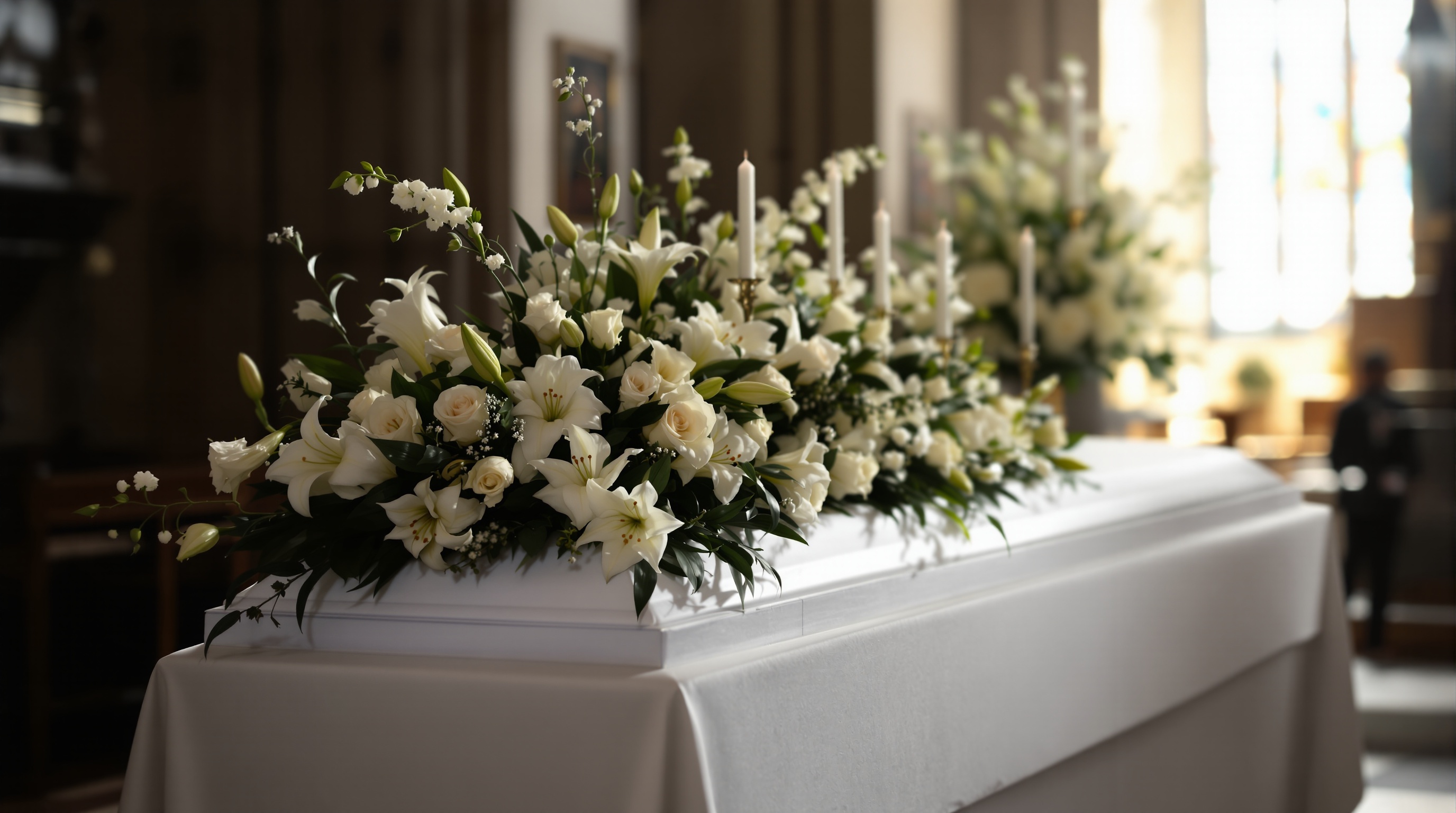 Fleurs cérémonie funèbre Fabrègues – Fleur par Nature