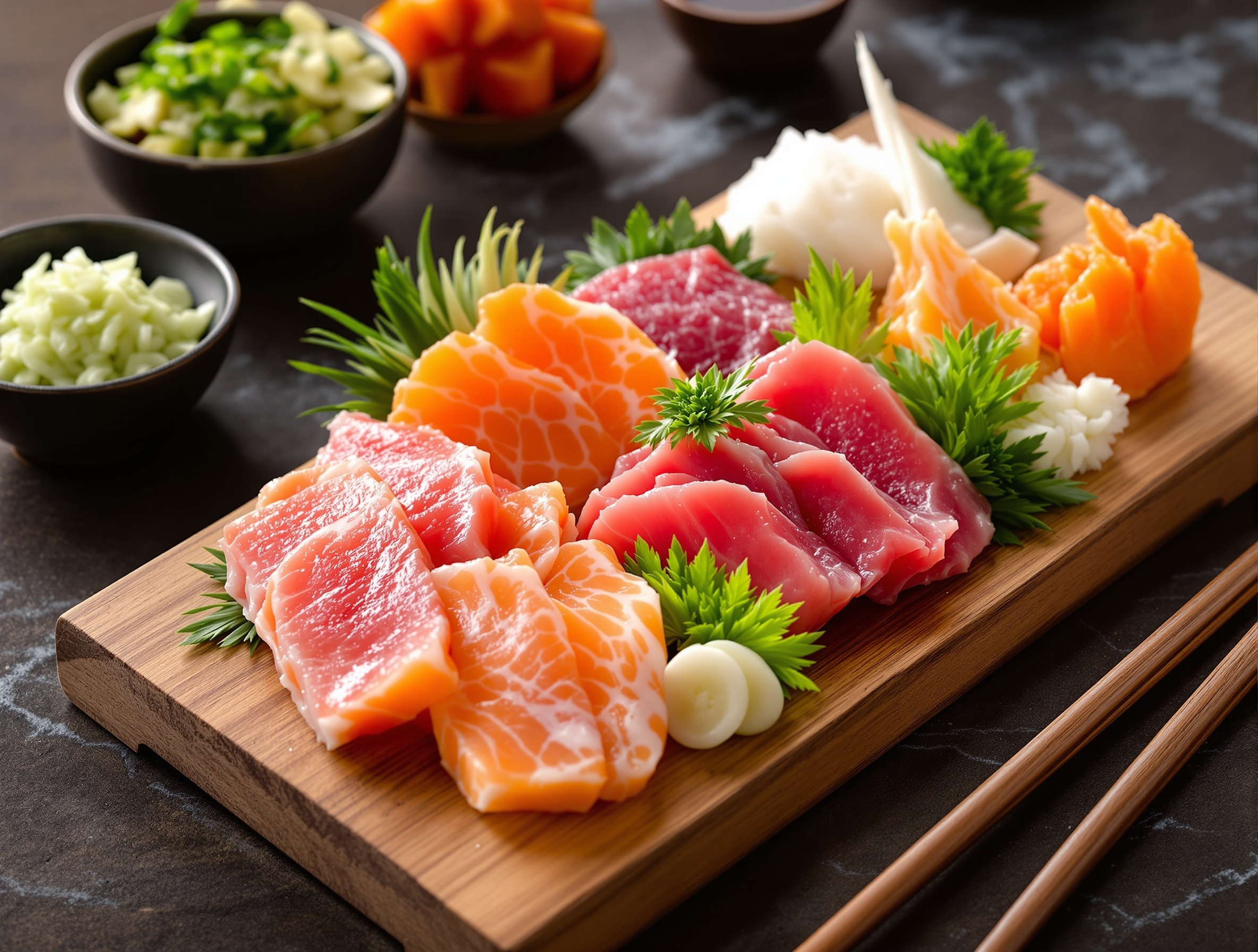 本日の刺身盛り合わせ