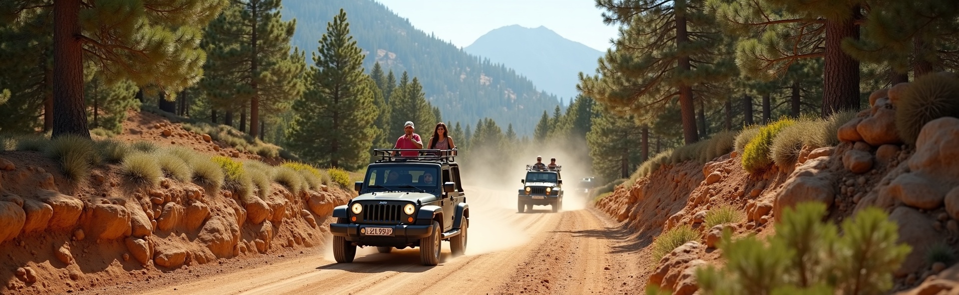 Marmaris Jeep Safari off-road adventure through Taurus Mountains with panoramic views