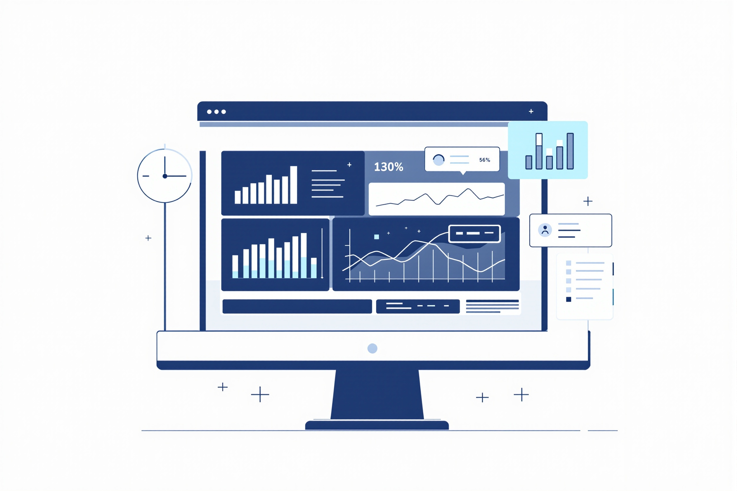 WaiverPRO Dashboard — conceptual illustration of waiver queue management and review workflow