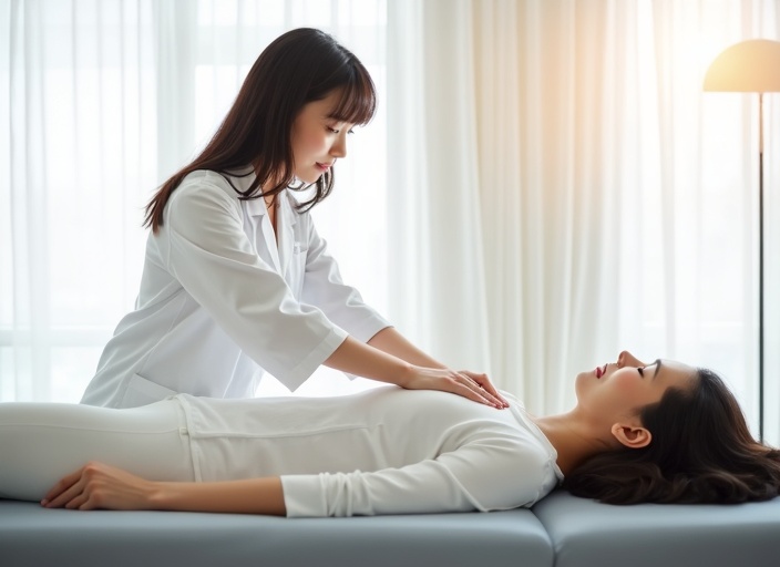 理学療法士による身体評価