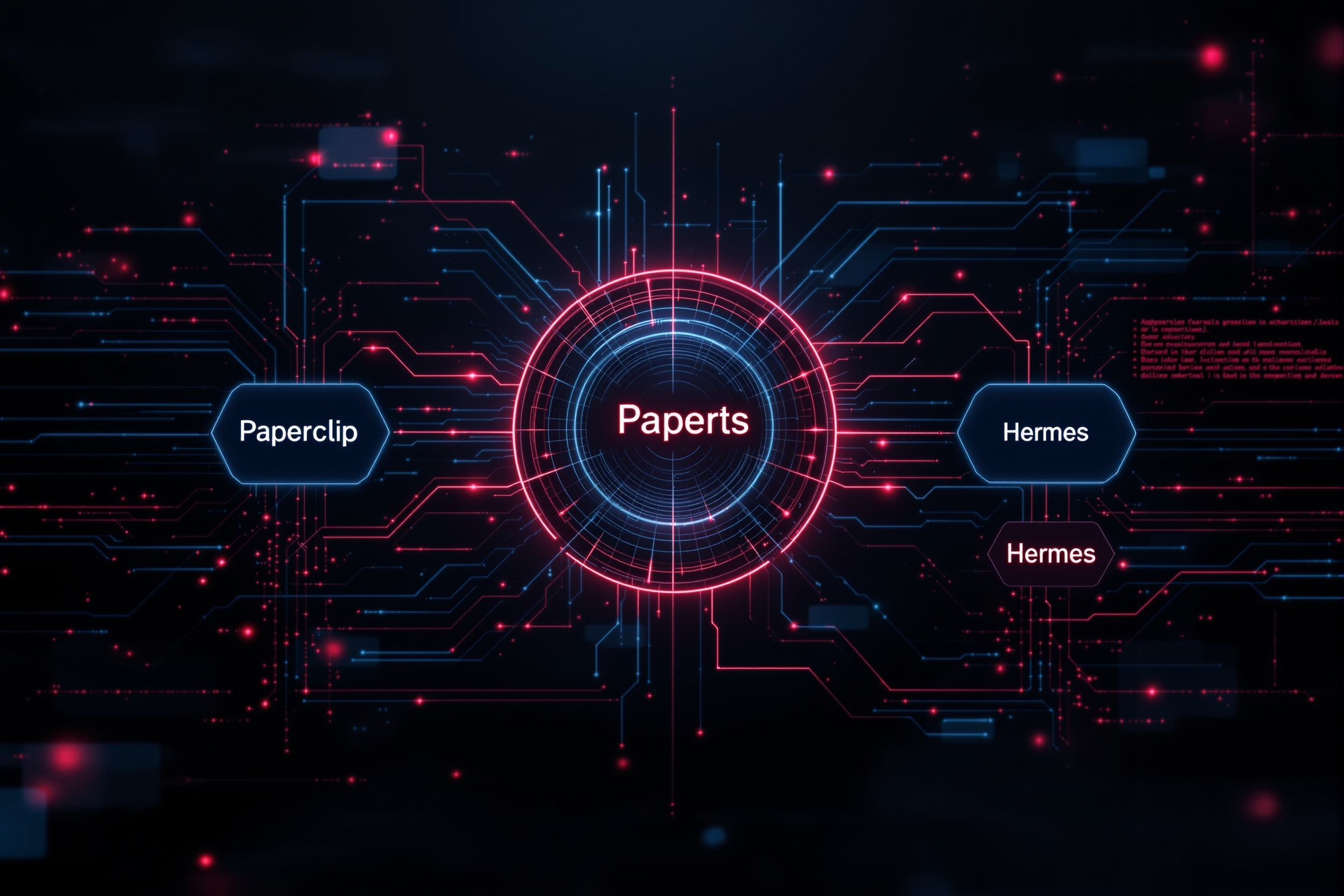Paperclip OpenClaw Hermes Architecture - One Man Army AI System One Man Army AI three-layer architecture diagram