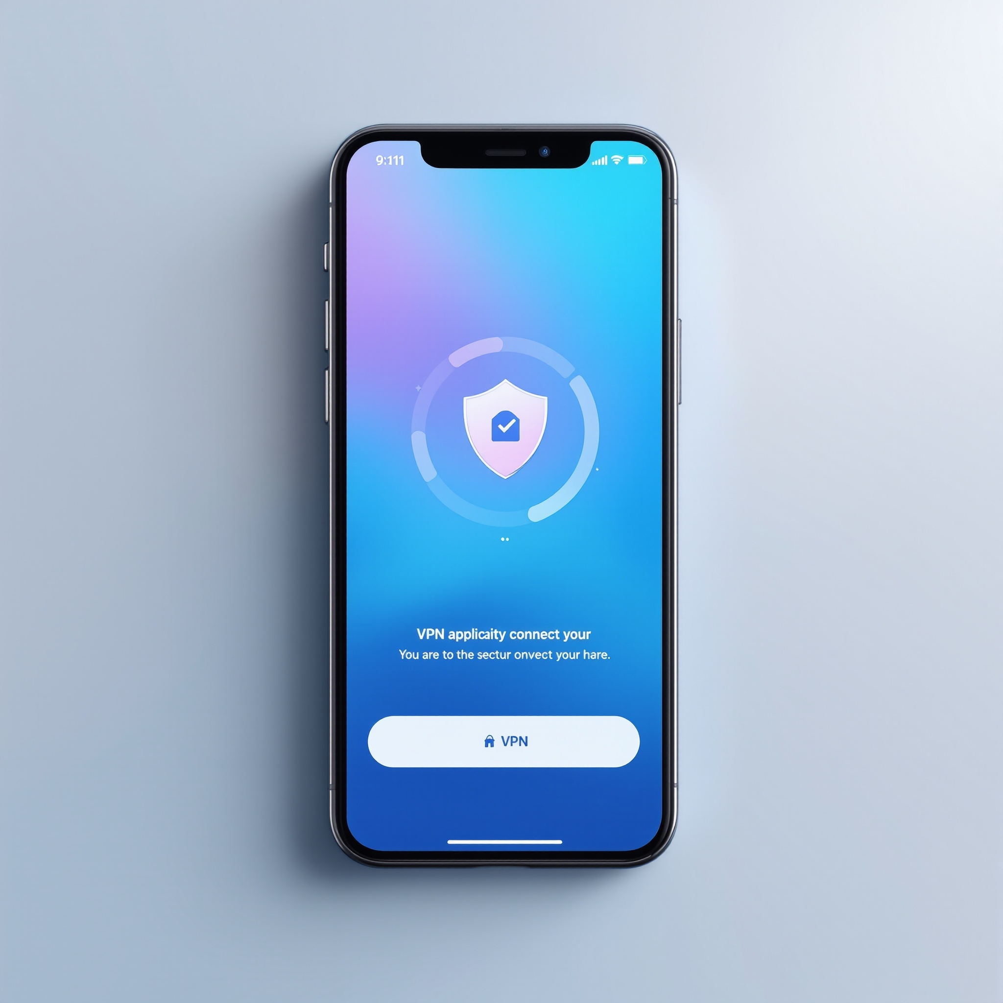 iOS VPN Application Interface