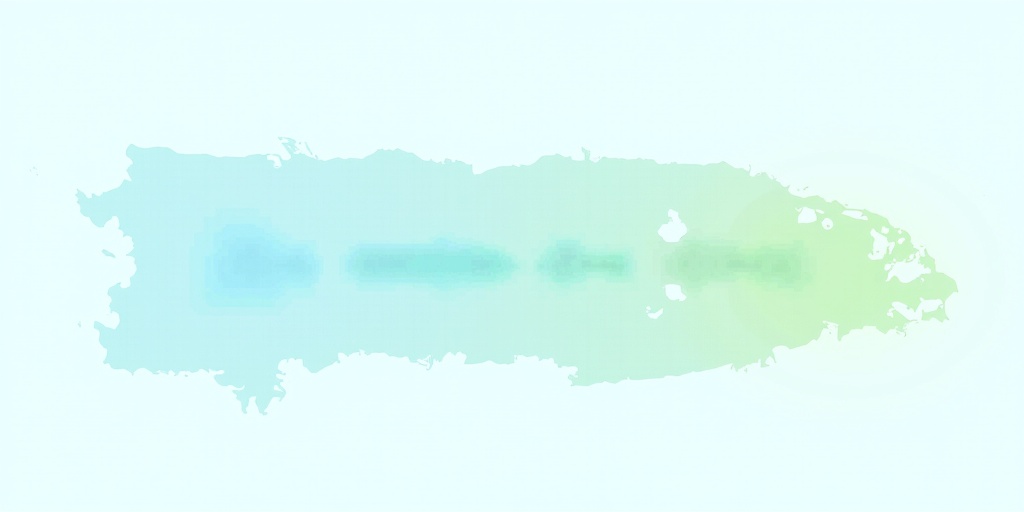 Puerto Rico monthly weather patterns showing rainfall and temperature throughout the year
