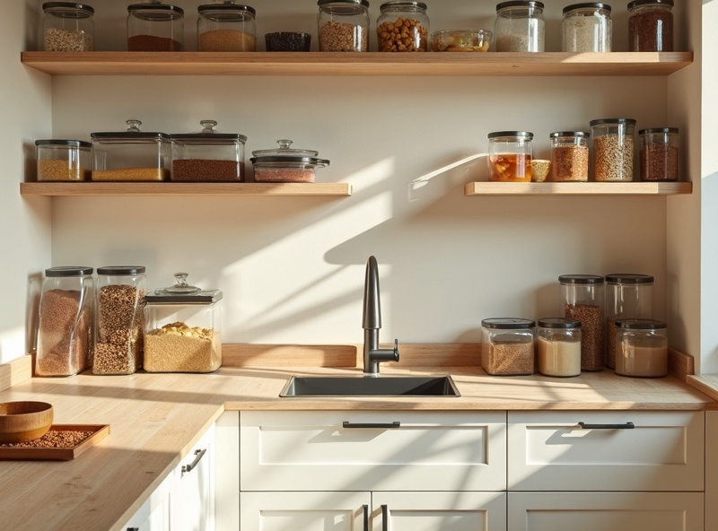 Organized kitchen