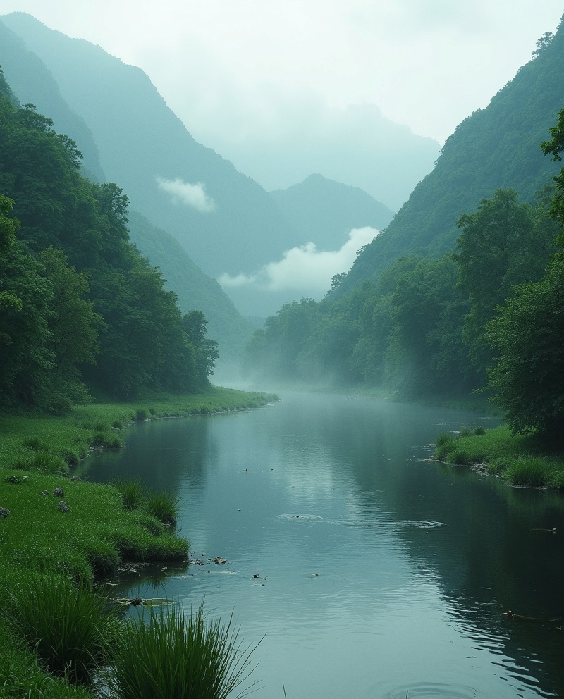 川のせせらぎ・自然風景