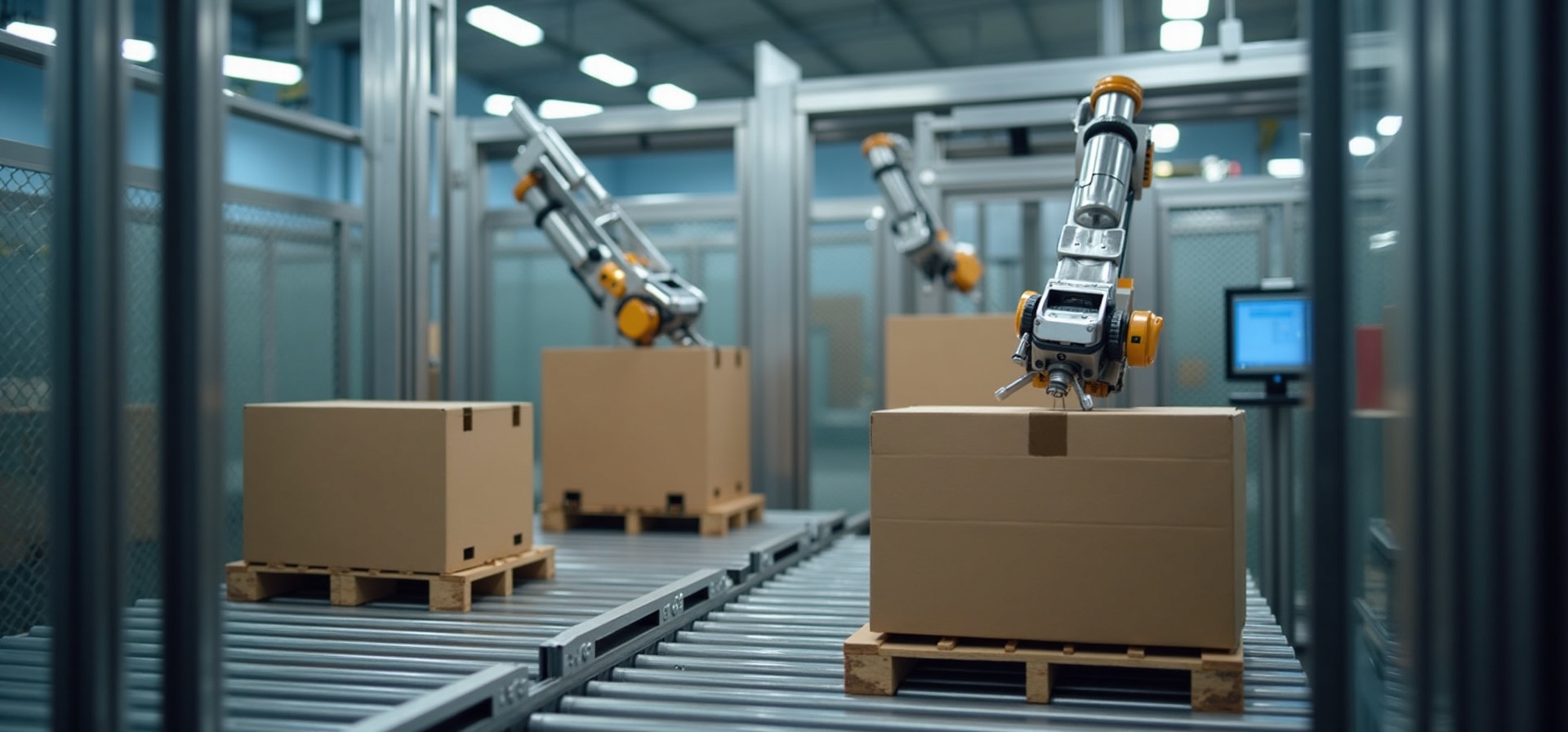 Automated Packaging and Palletizing