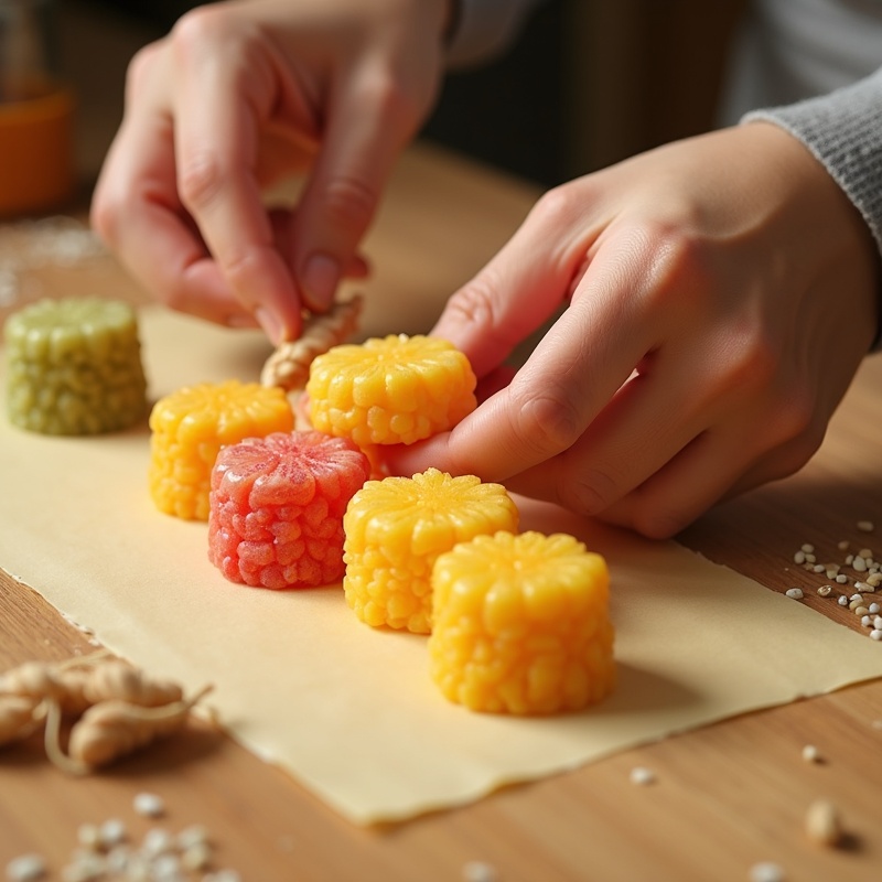 한과 제작 과정