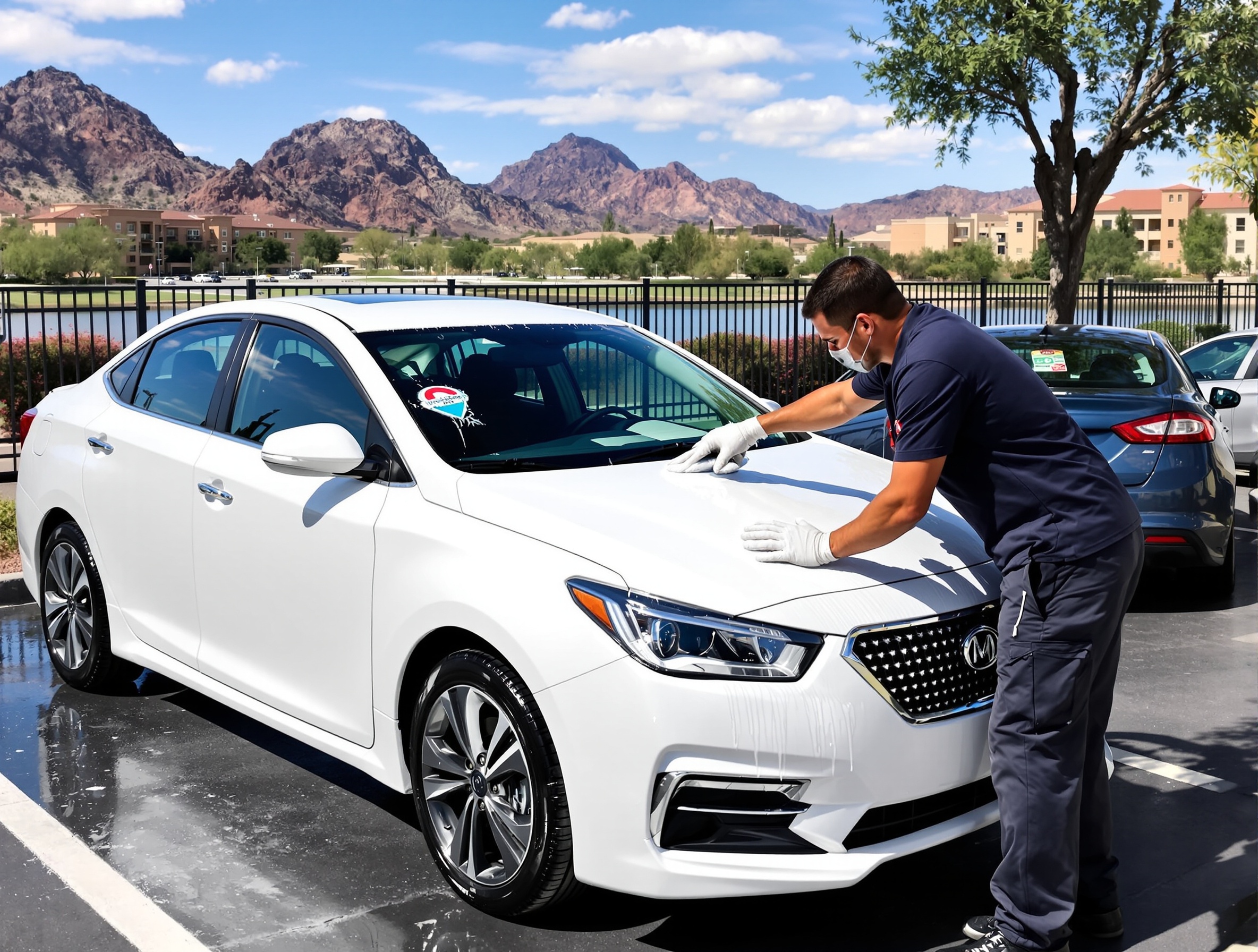 Professional auto detailing service