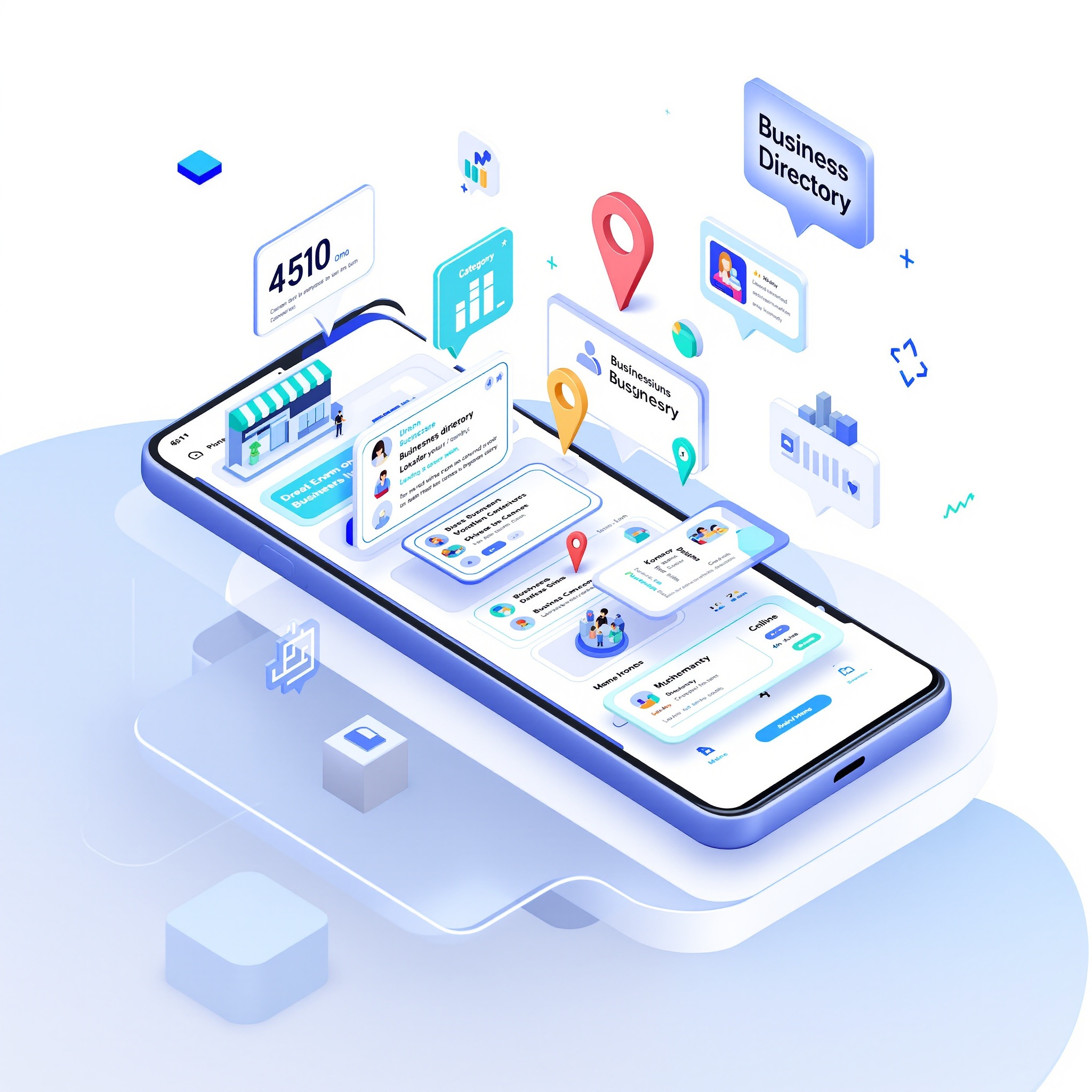 Business Directory App Interface