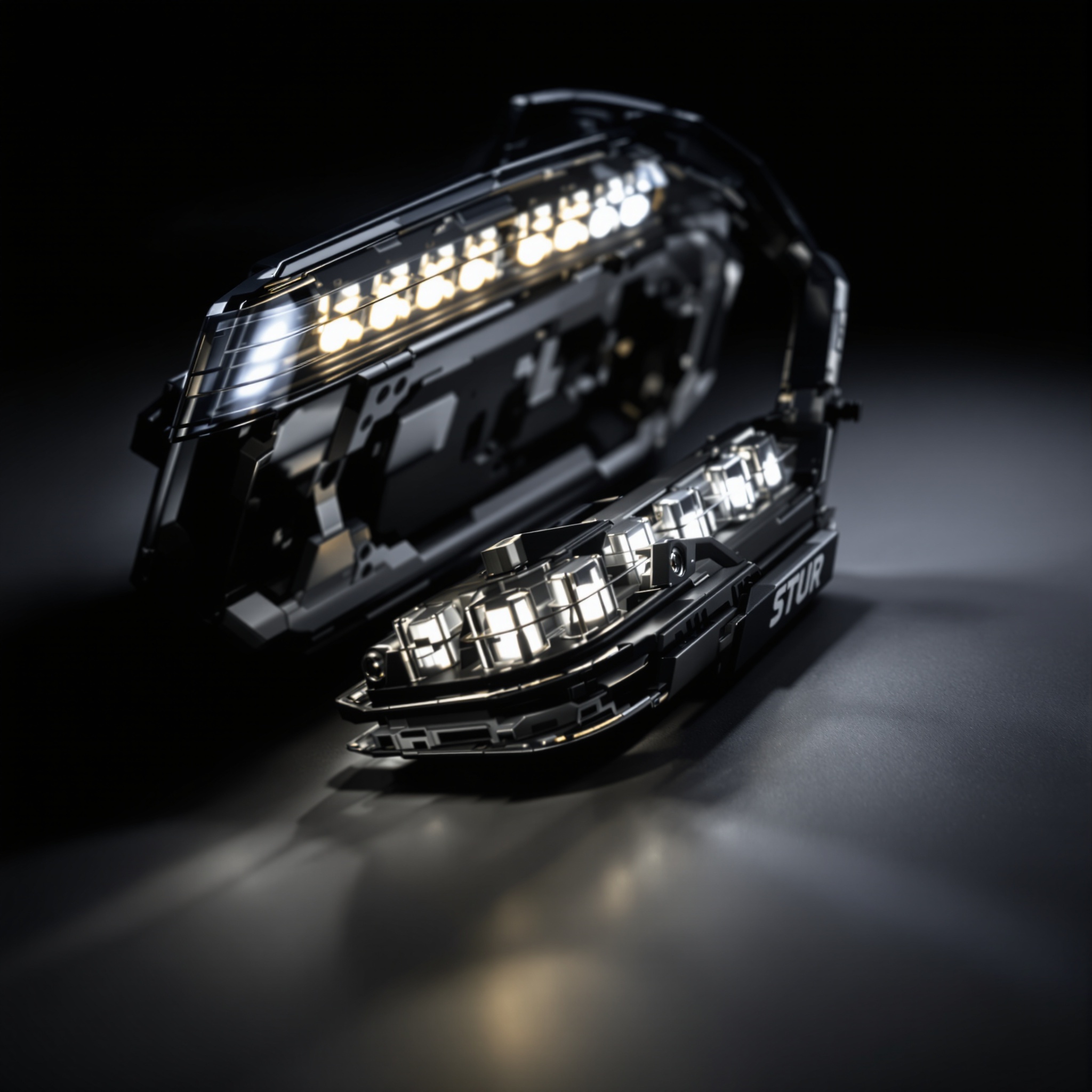 Nerki przedni grill BMW E92 Przedlift PRE