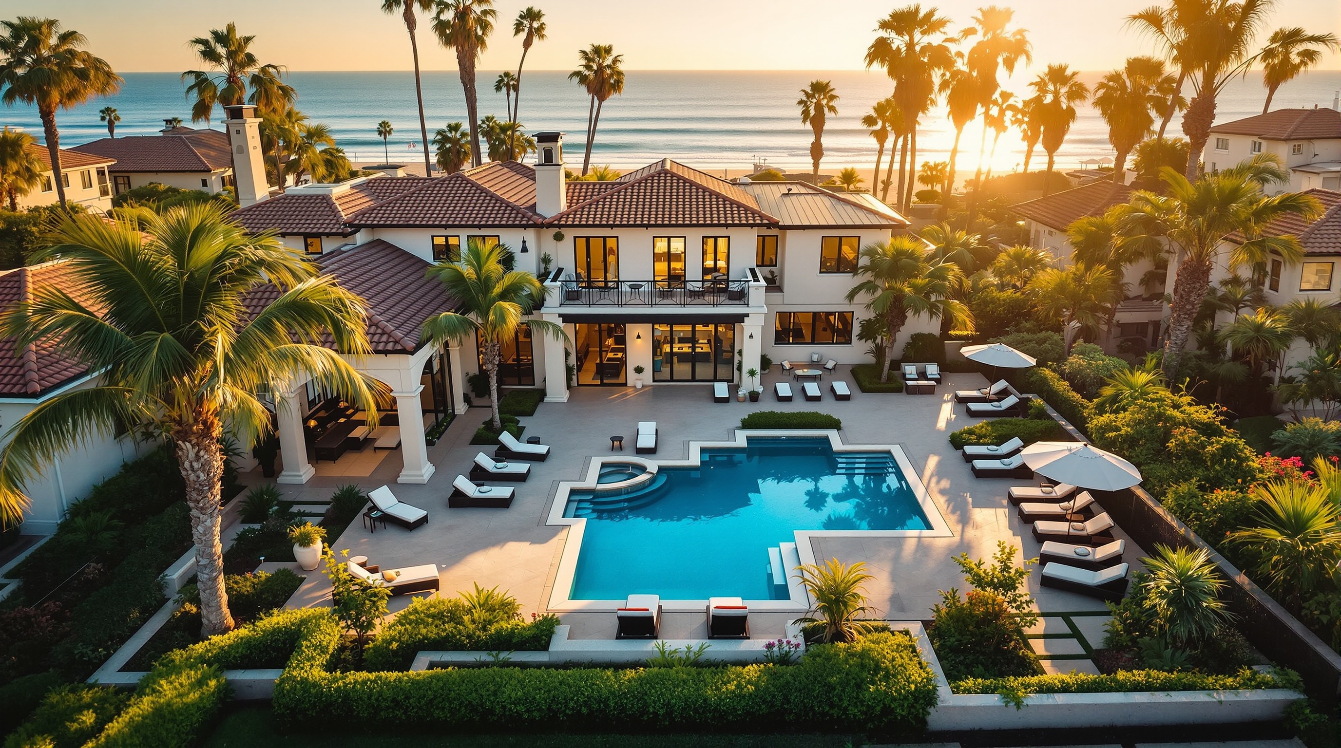 Aerial view of New Existence Recovery facility amenities