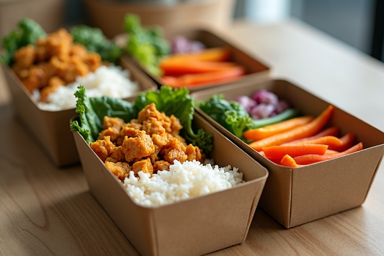 Suất ăn doanh nghiệp đa dạng