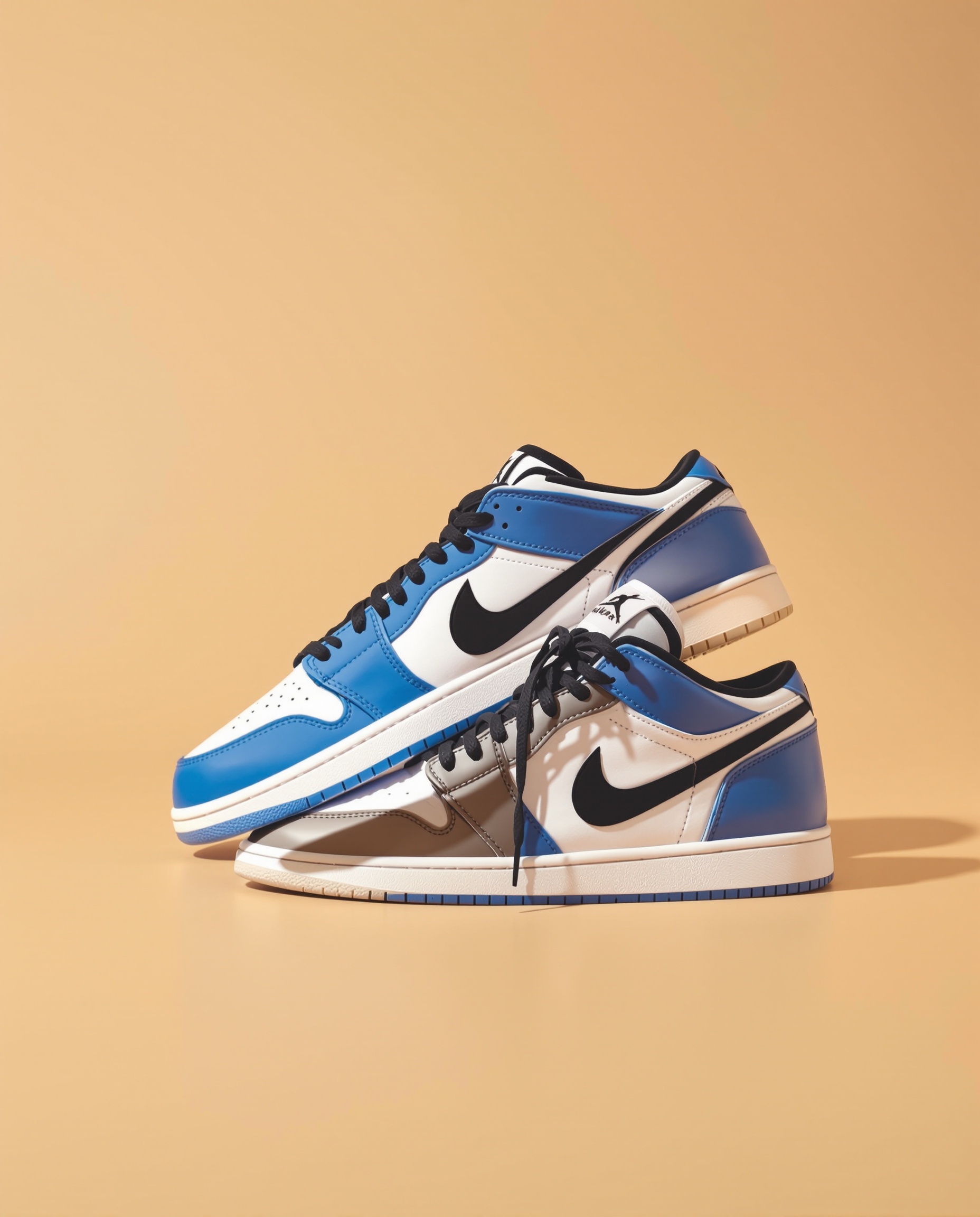 Nike Air Jordan 1 Low Blue White Black Sneakers - Superbuy Spreadsheet Shoes Find