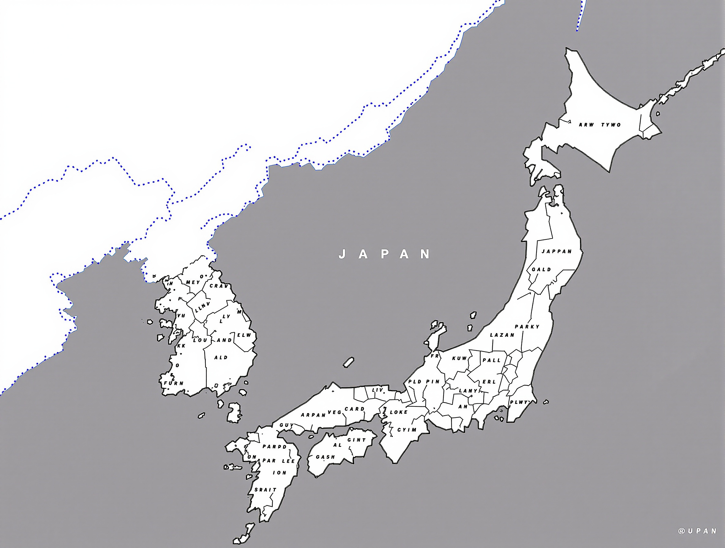 日本地図