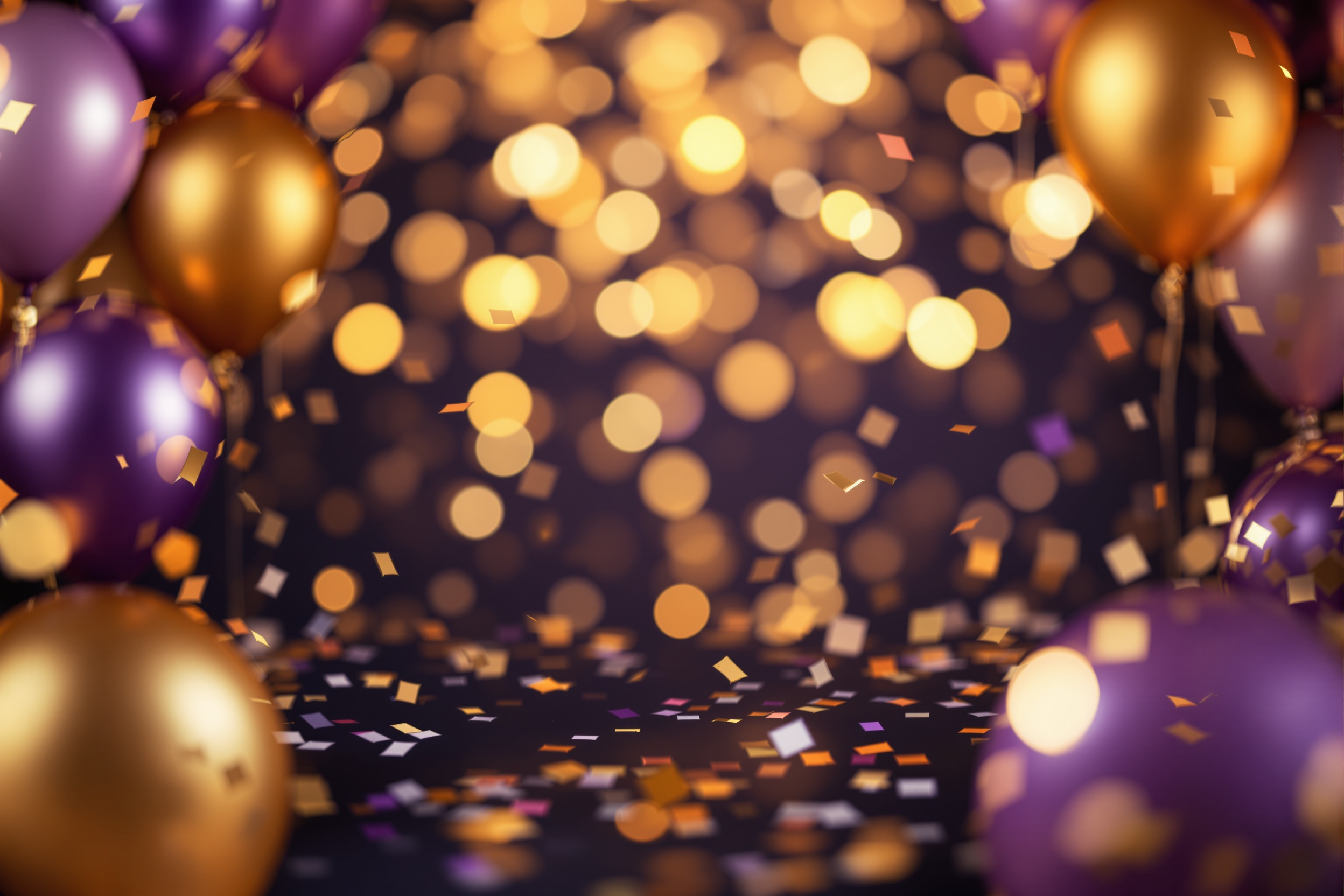 Festive party decorations for a private Bomb Party jewelry reveal event hosted by BlingKitchen