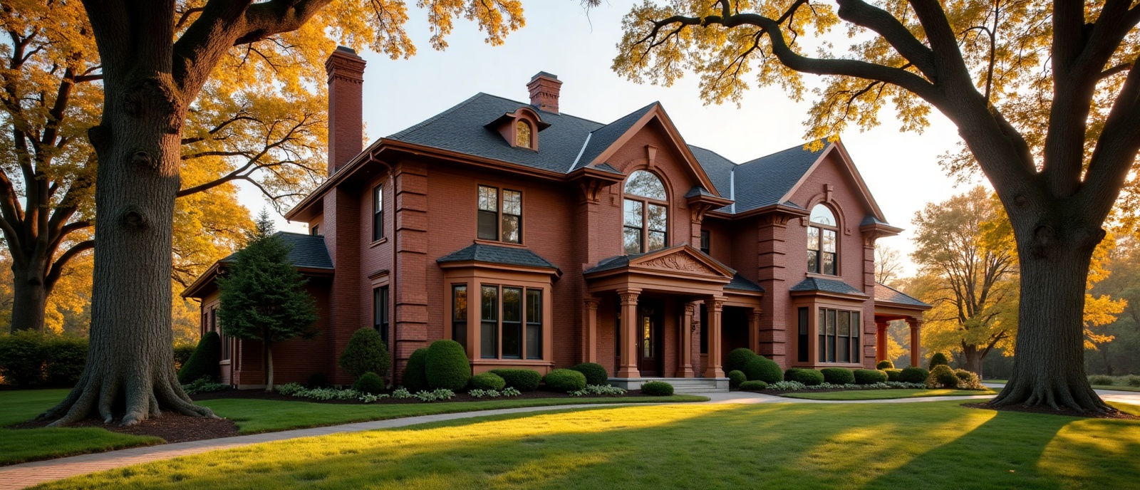 Professional gutter installation on an Oakwood Ohio historic home by Gem City Gutters