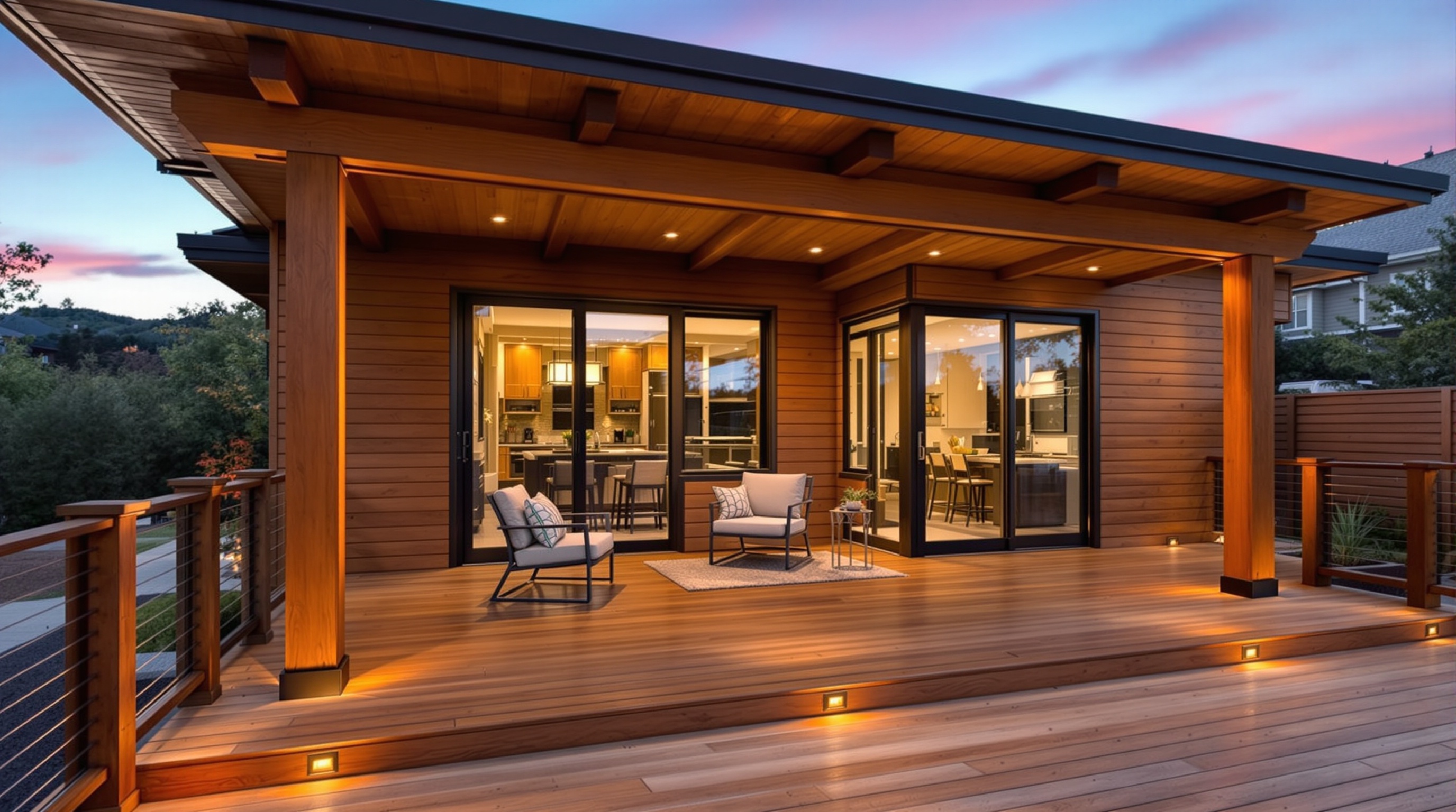 Beautiful custom deck