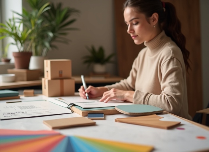 Custom packaging design process