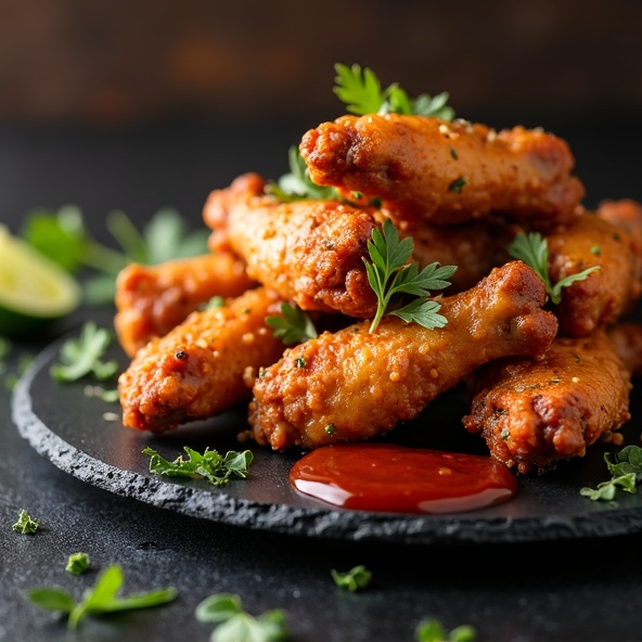 Knusprige Chicken Wings
