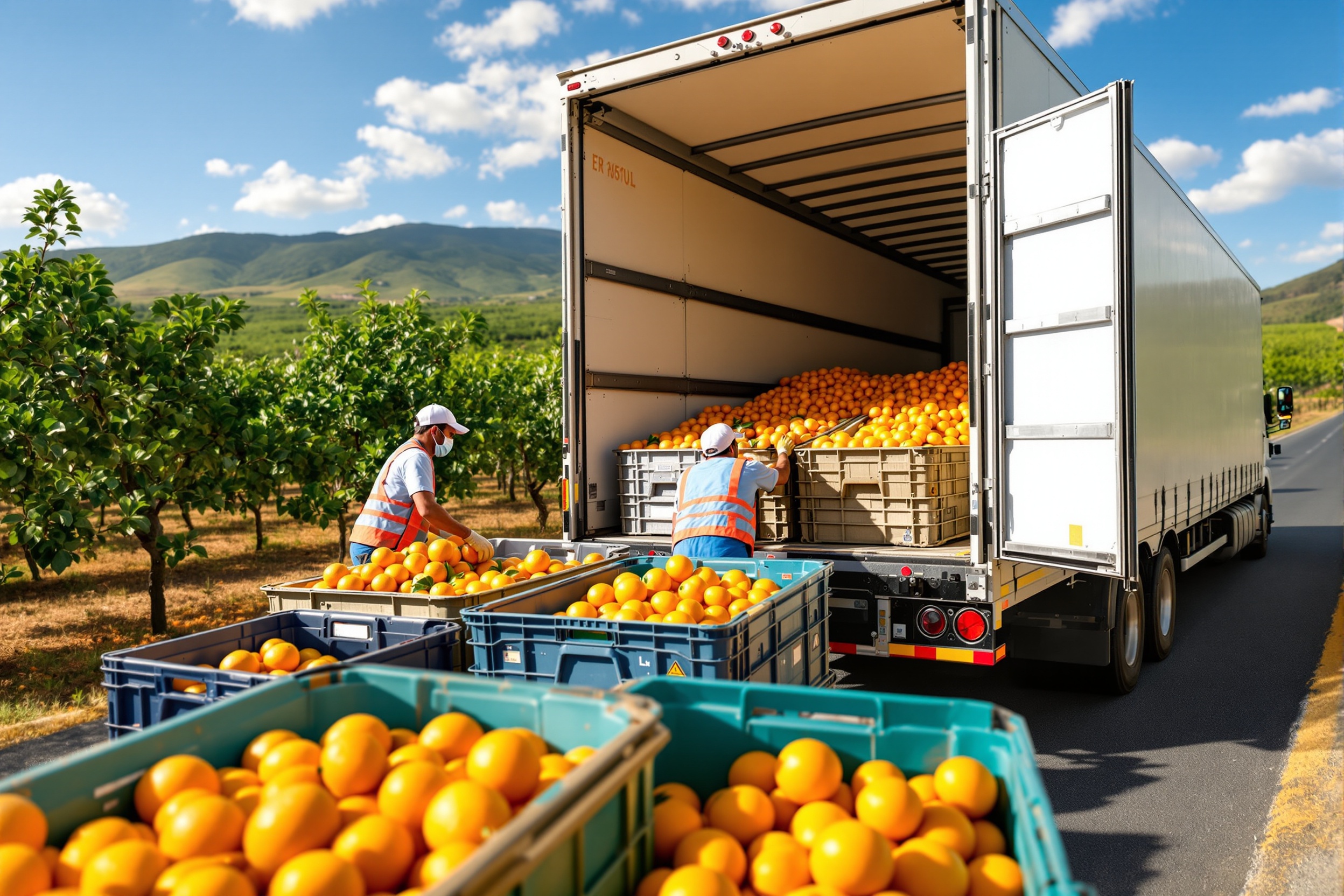 Perishable Produce to Market Distributors