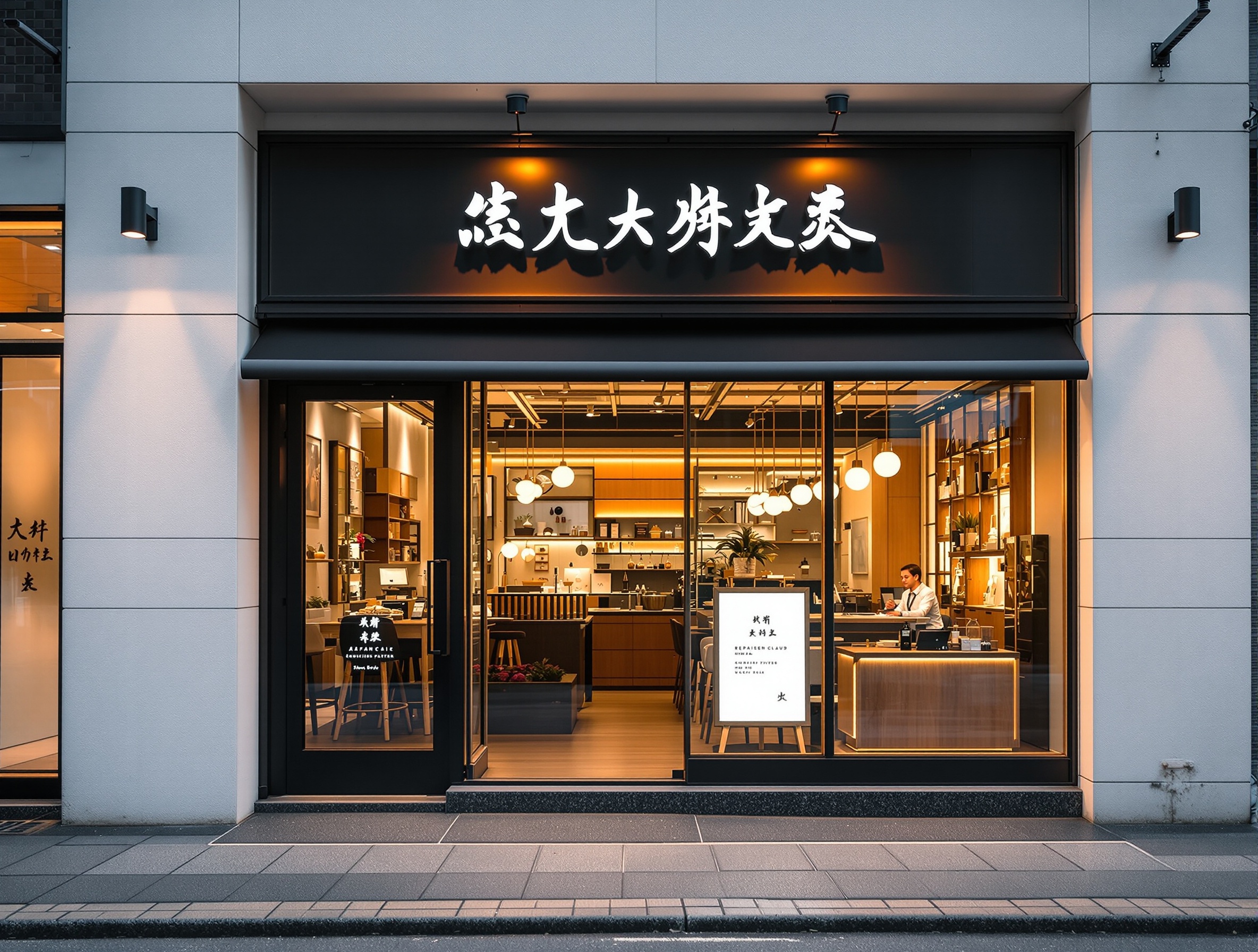 お店の看板のイメージ